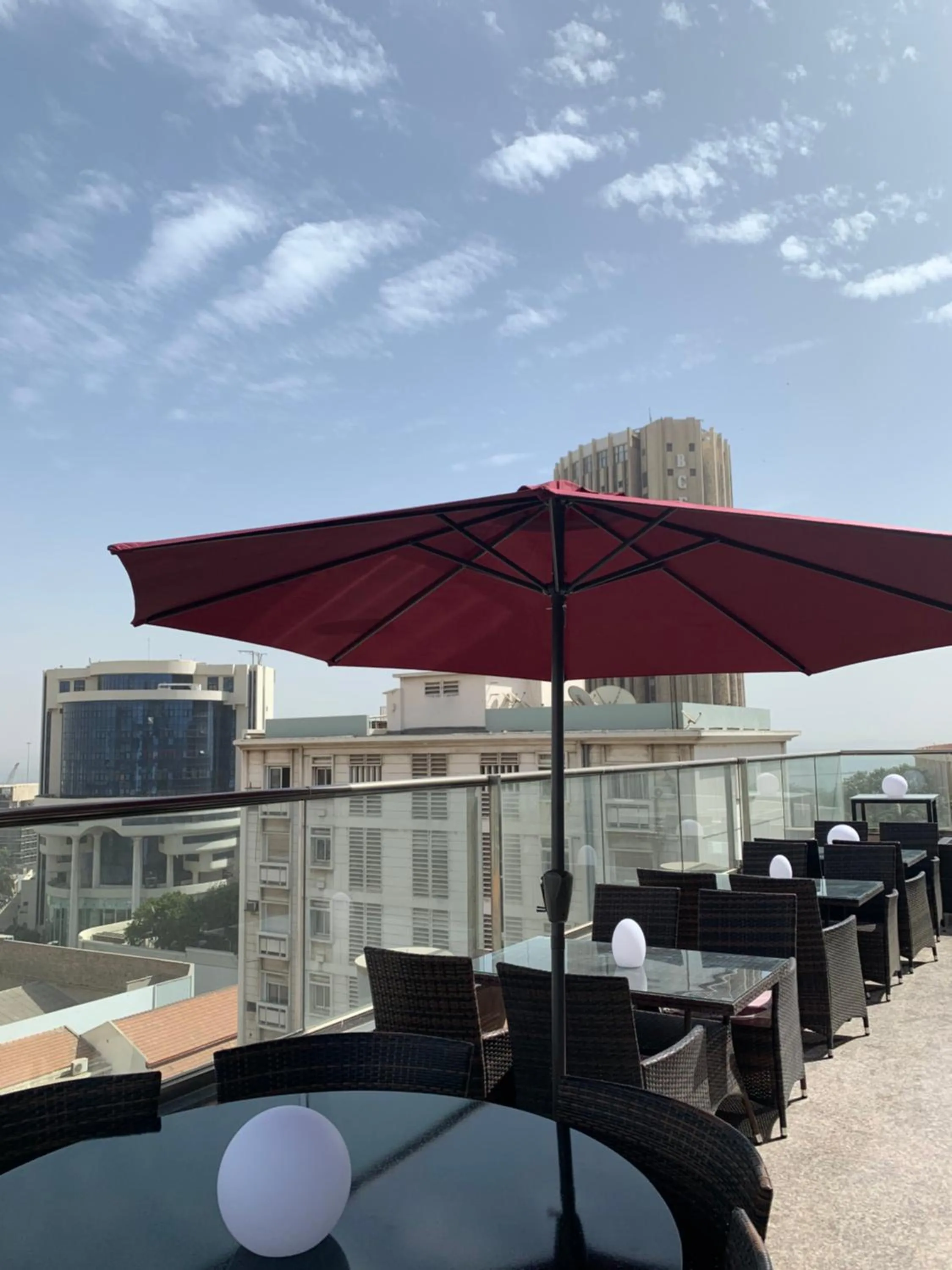 Patio, Swimming Pool in Days Hotel & Suites by Wyndham Dakar