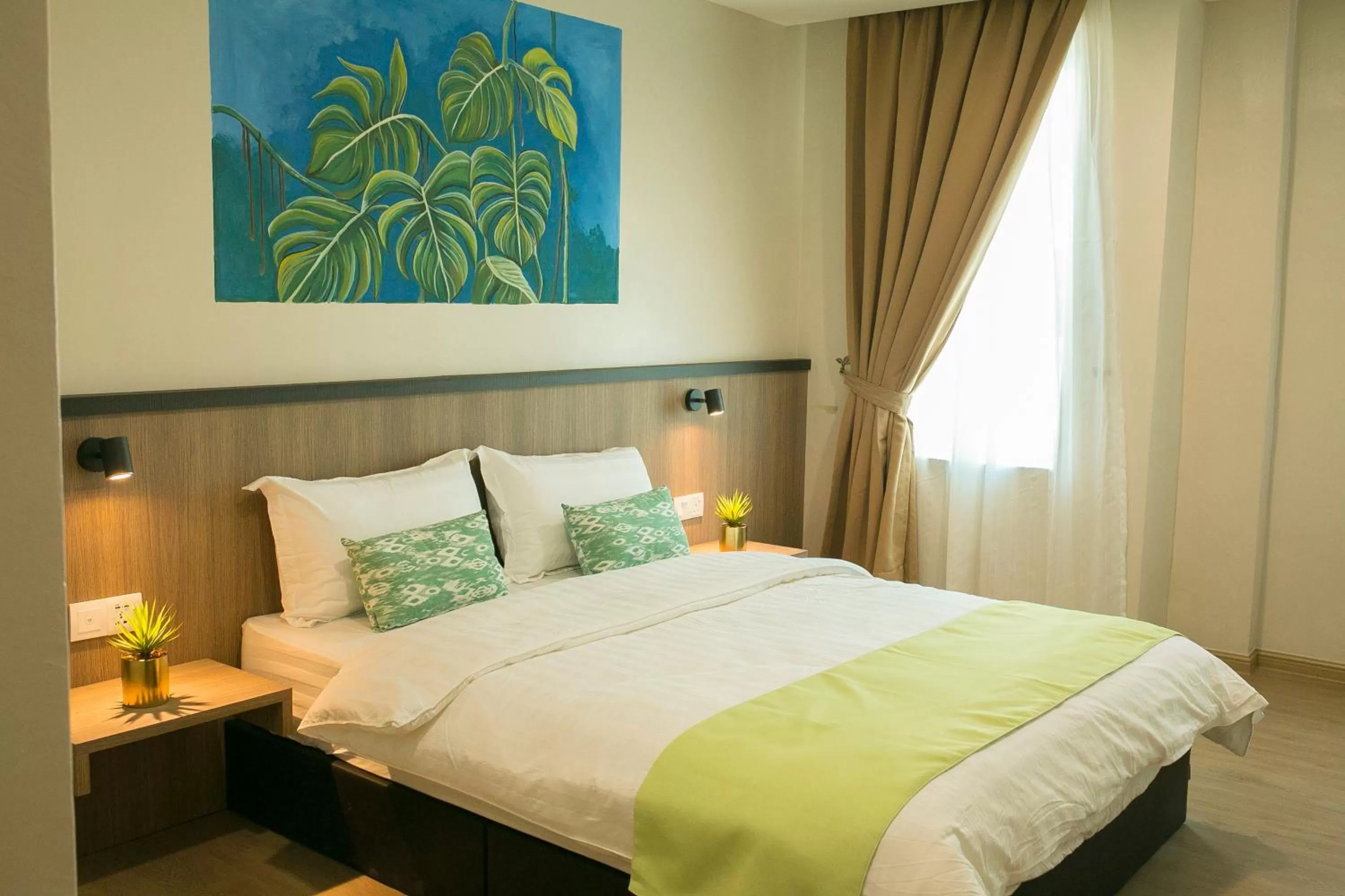 Bed in Savana Hotel & Serviced Apartments