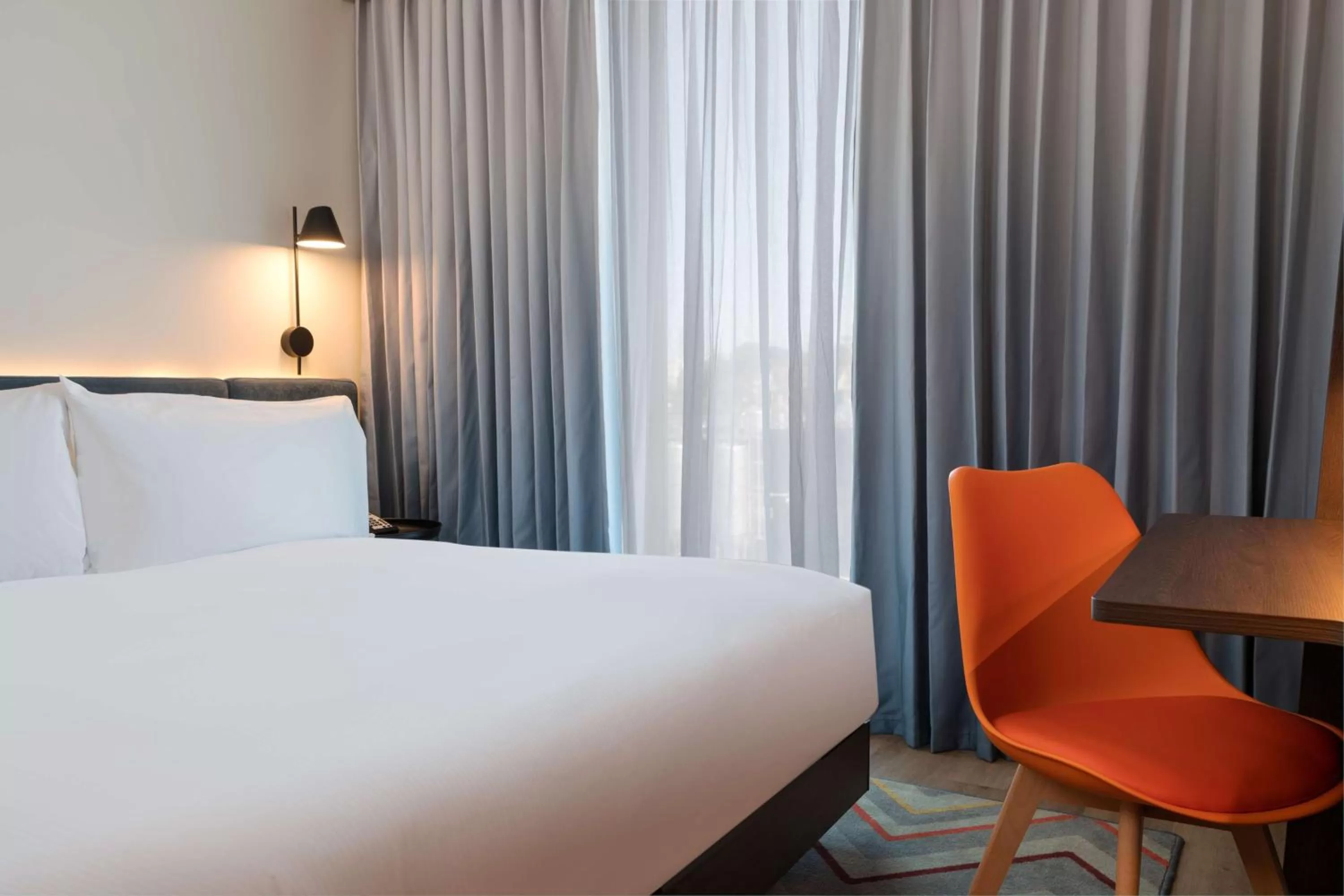 Bedroom, Bed in Hampton by Hilton Ashford International