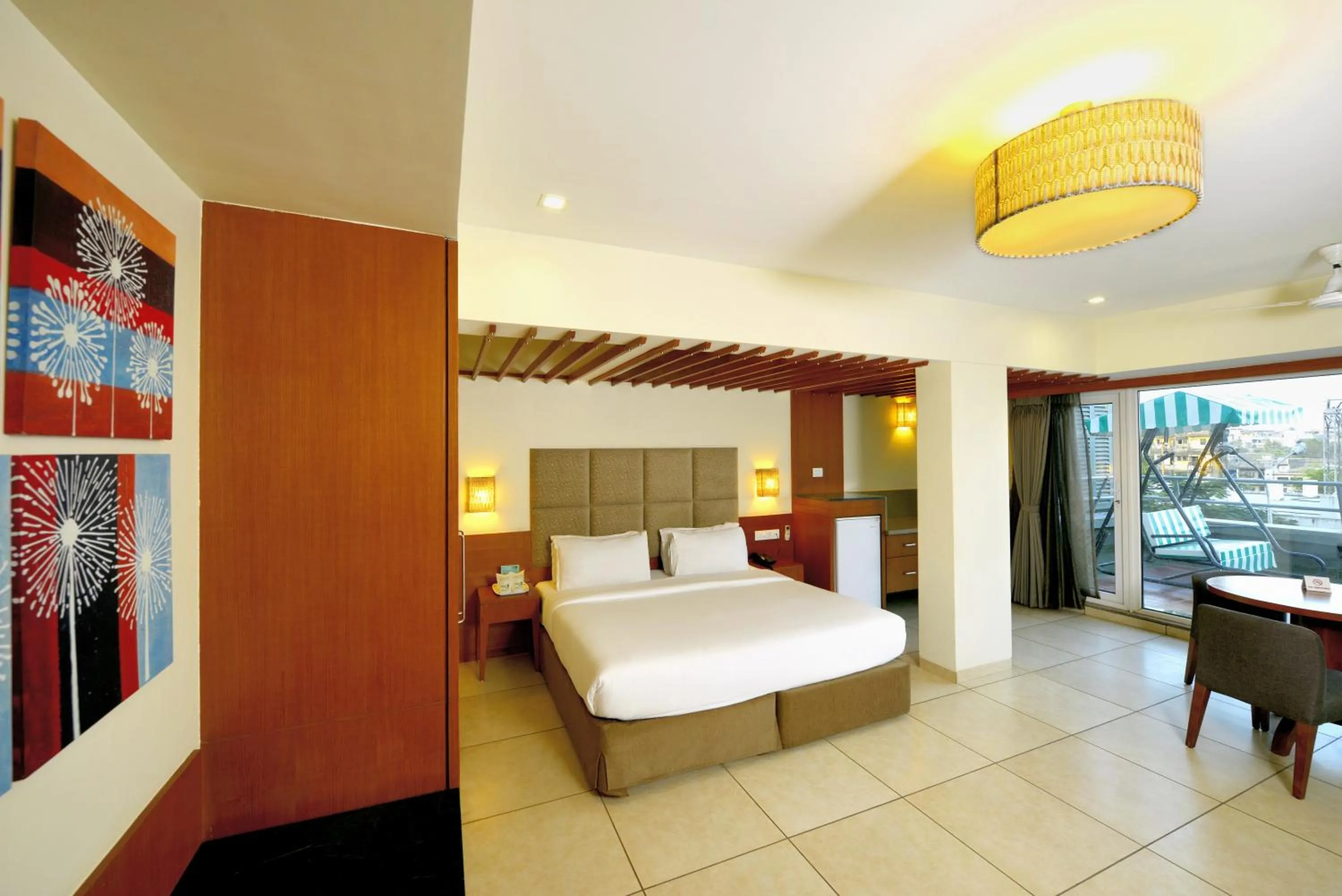 Bed in Budget Inn Bellevue