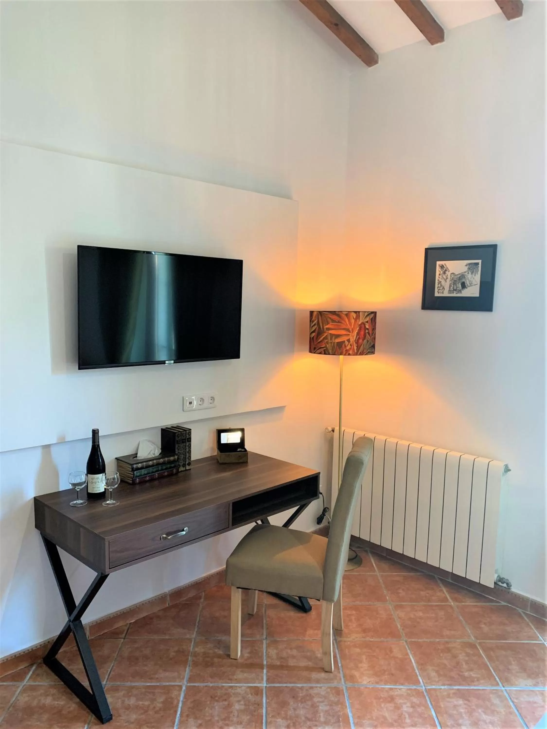 Seating area in Hotel Casa Bougainvillea