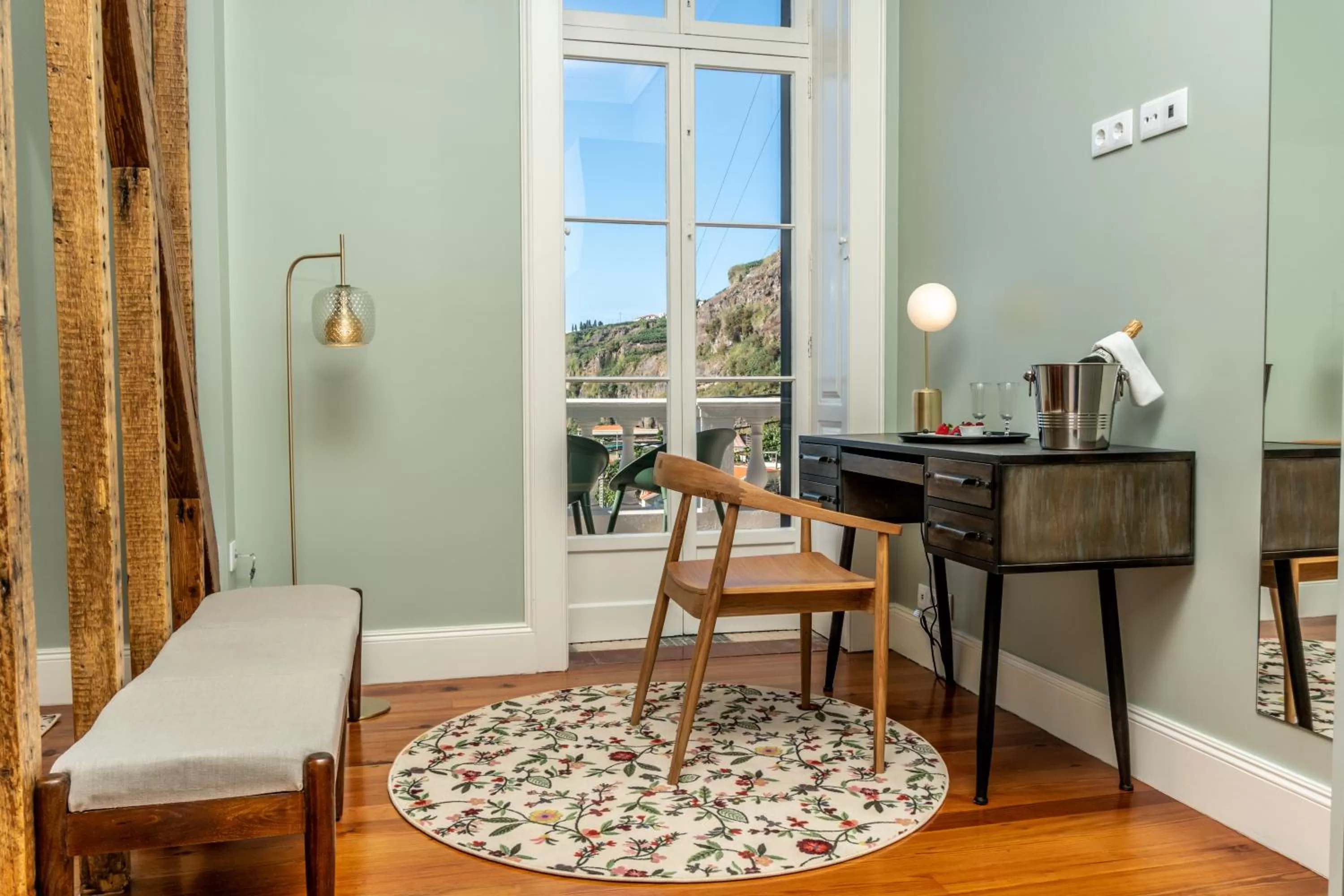 Seating area in 1905 Zino's Palace