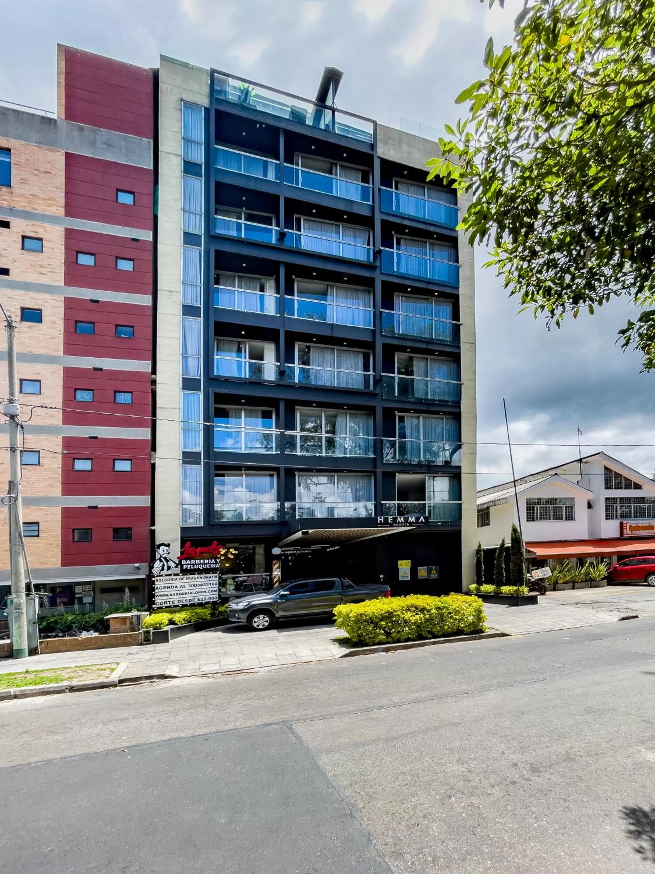 Property building in Hemma Bogotá Country Luxury Suites Hotel