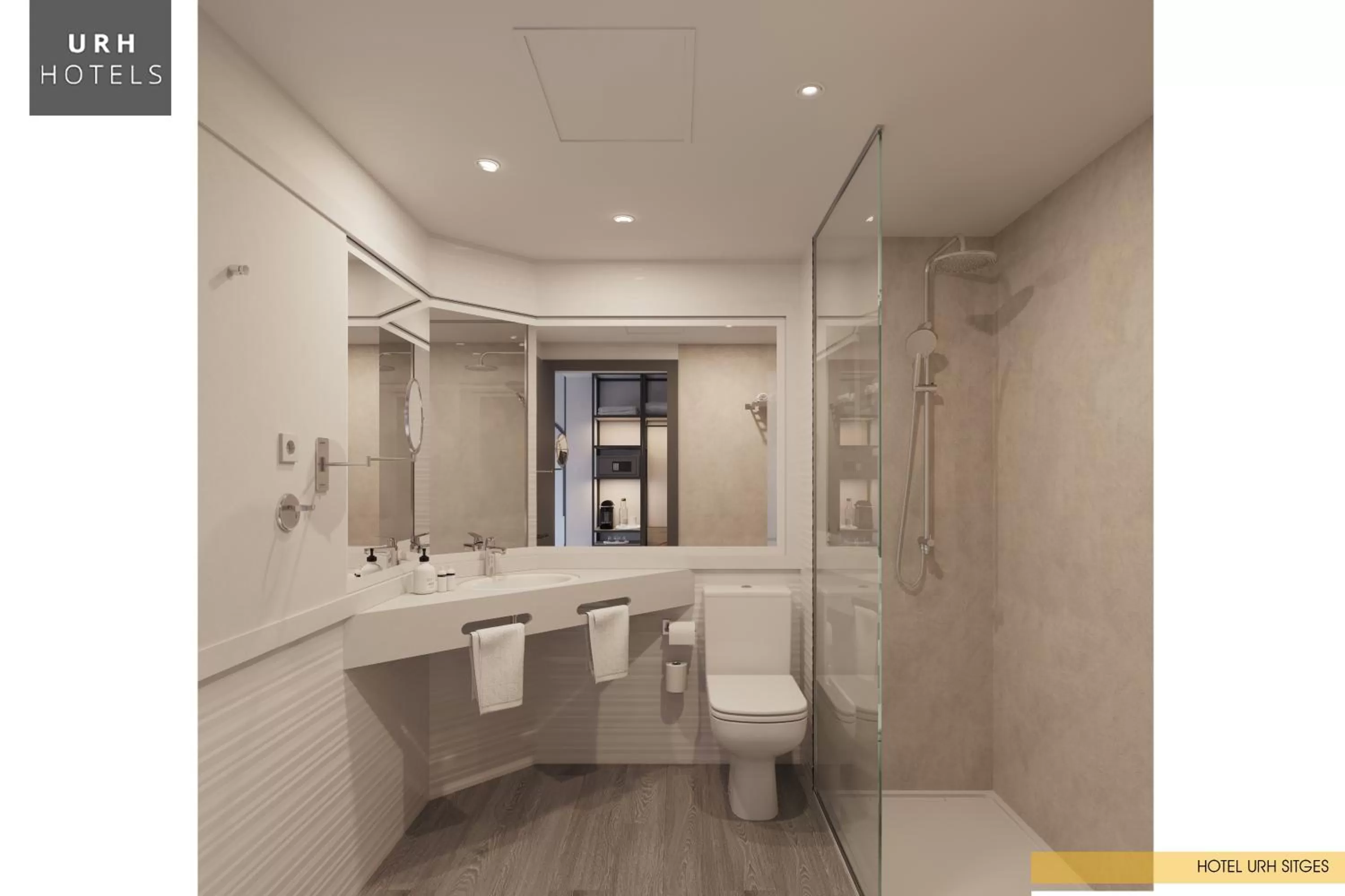 Shower in URH Sitges Playa