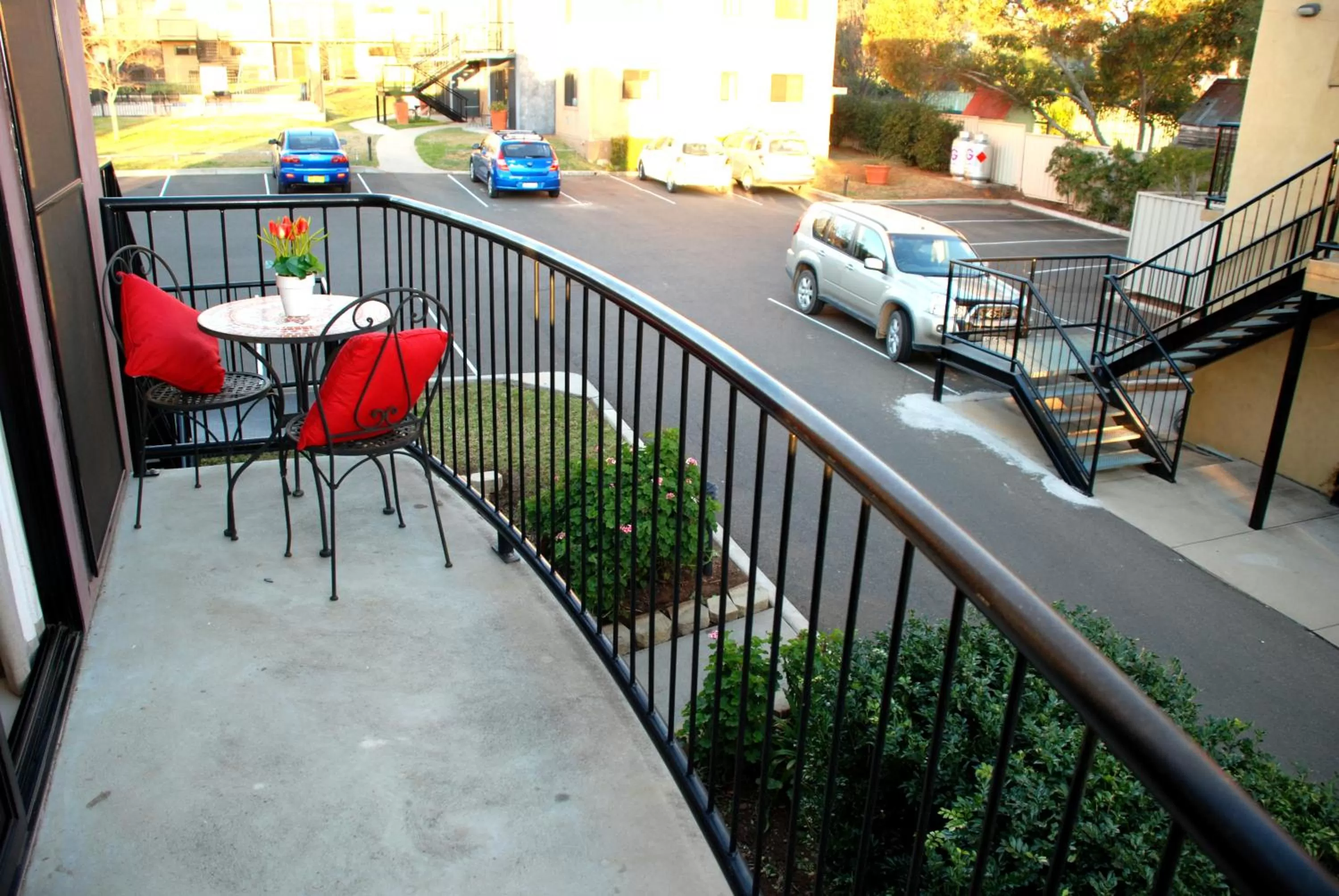 Patio in Amberoo Apartments Tamworth