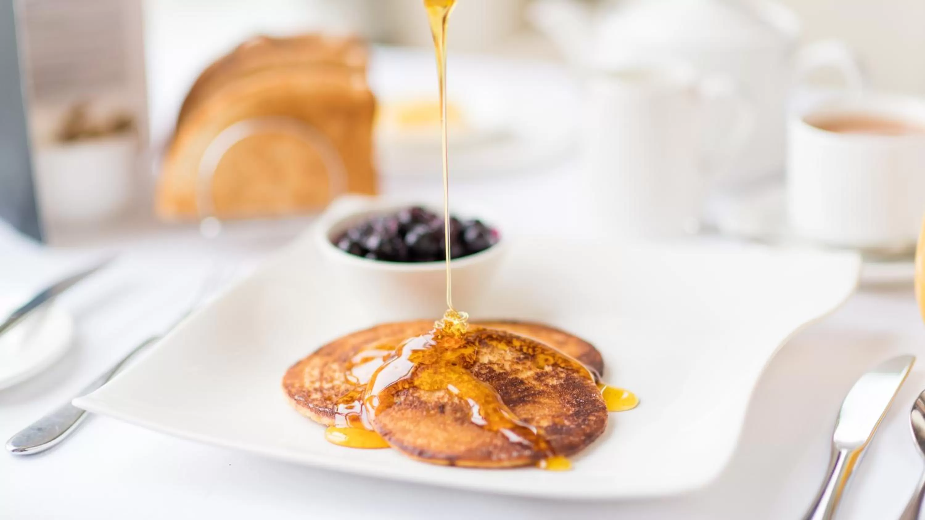 Food close-up in The Carlyon Bay Hotel and Spa