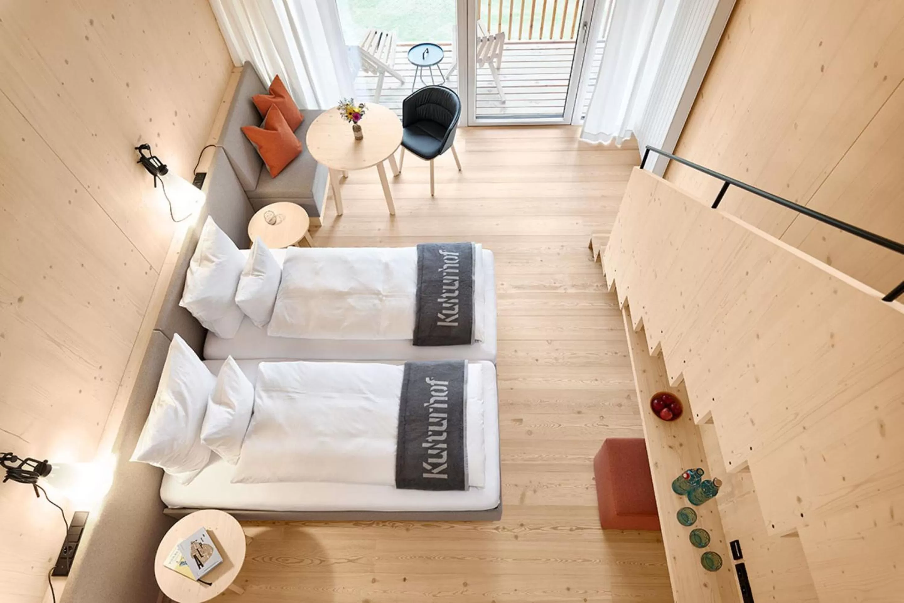 Photo of the whole room, Bed in Kulturhof Stanggass