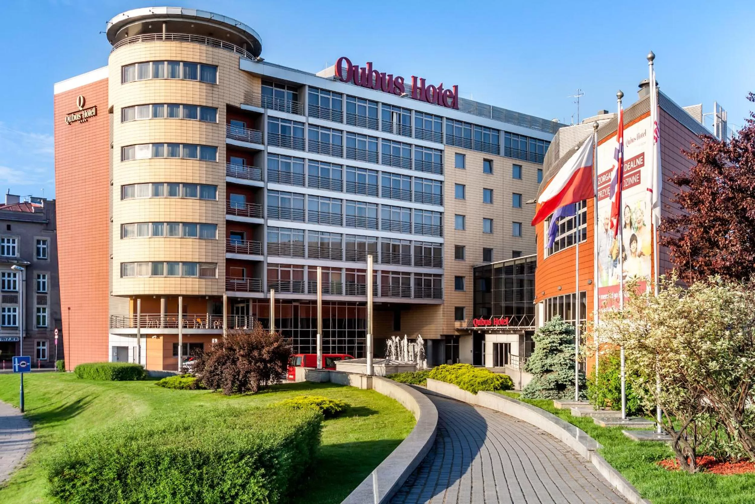 Property building in Qubus Hotel Kraków