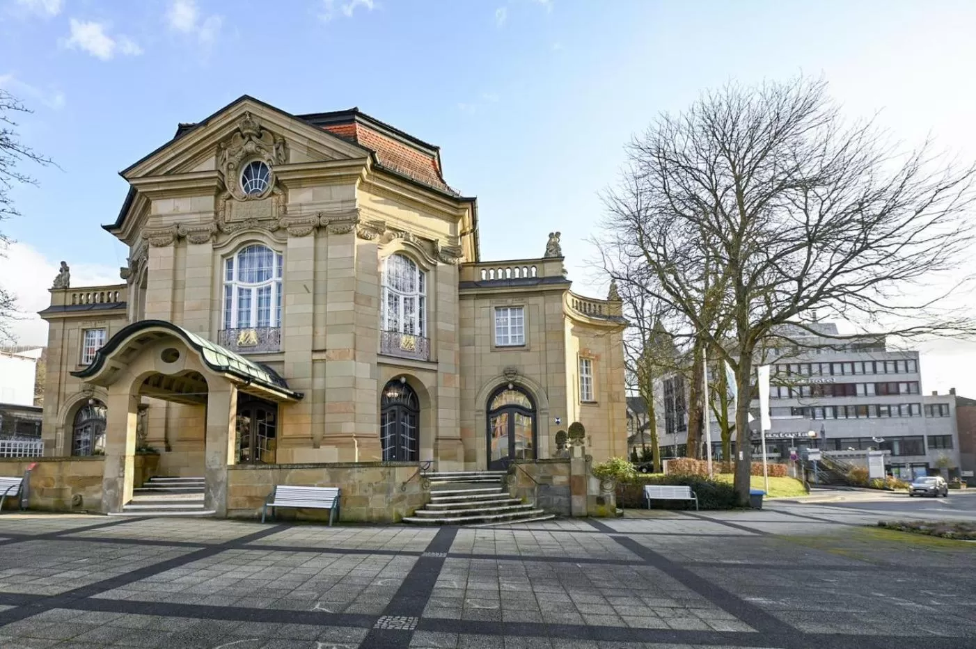 Property building in Hotel Rhönkitz