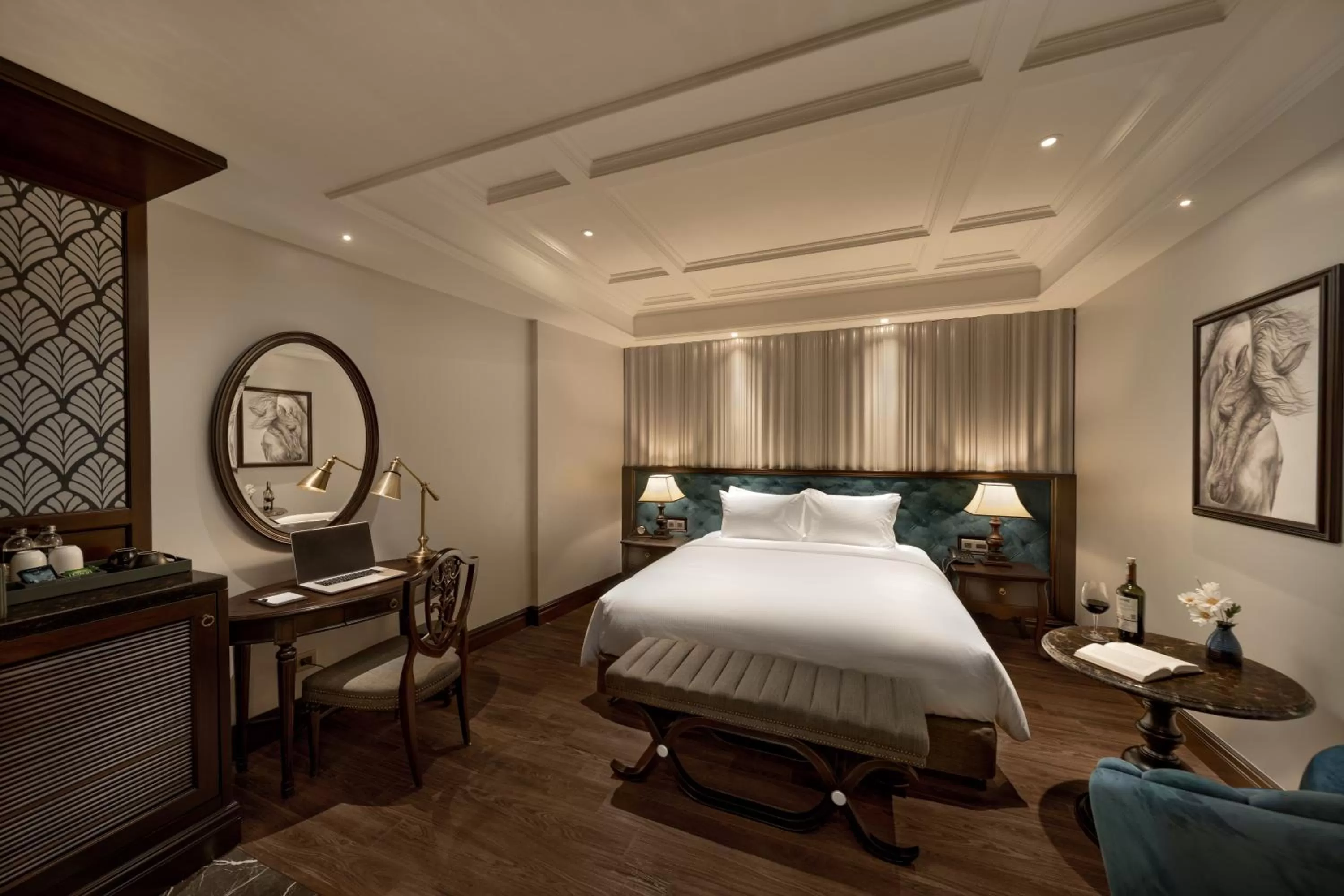 Bedroom, Bed in Meritel Hanoi