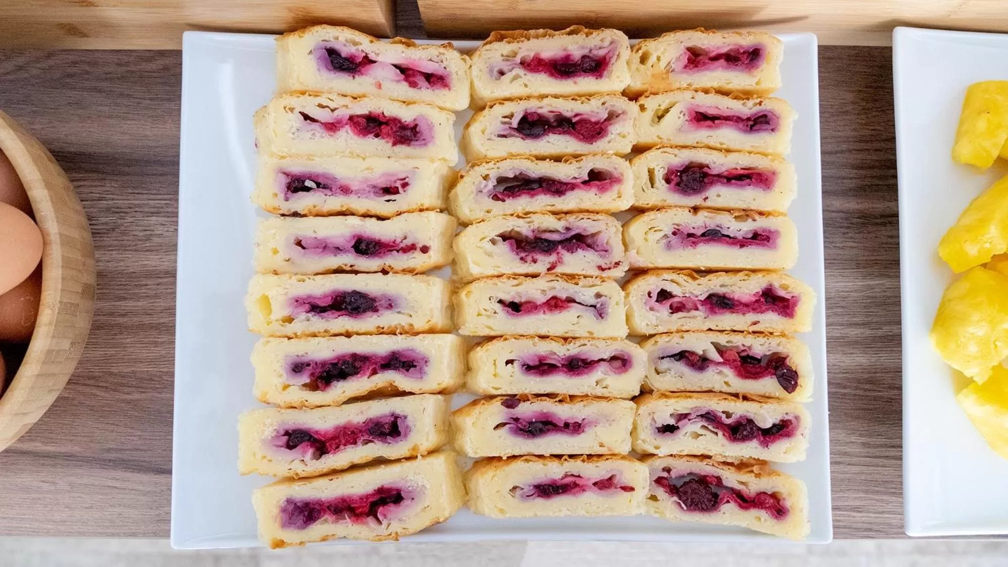 Continental breakfast in Hotel Kapetanovina