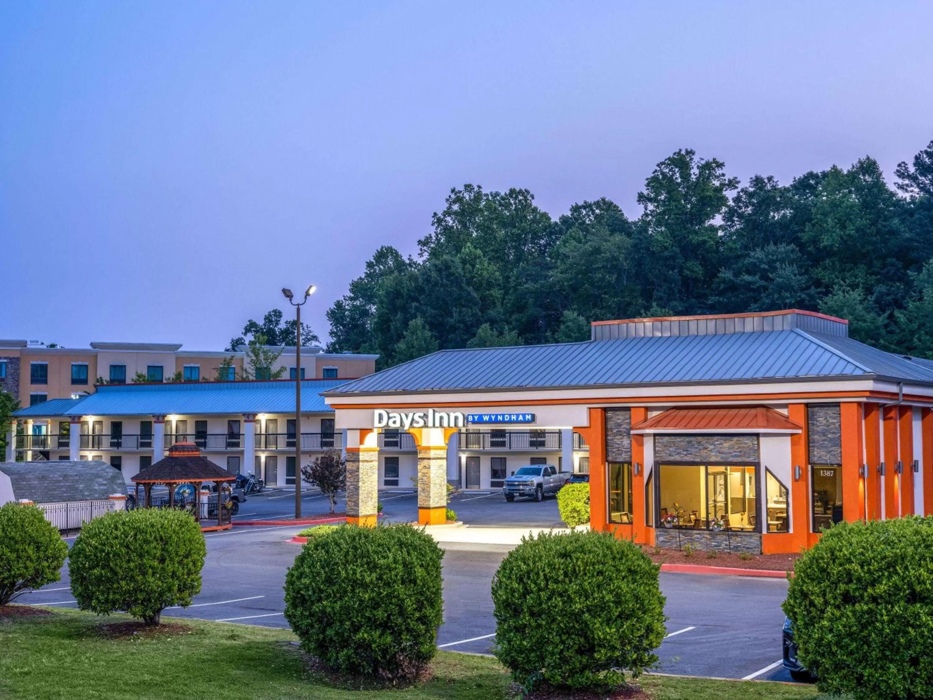 Property building in Days Inn by Wyndham Clemson