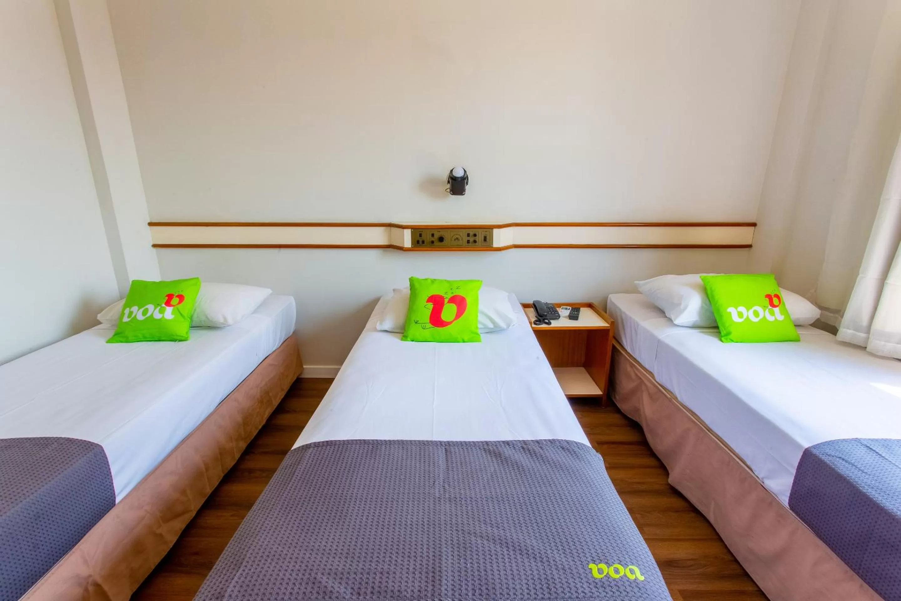 Bed in VOA San José Palace Hotel