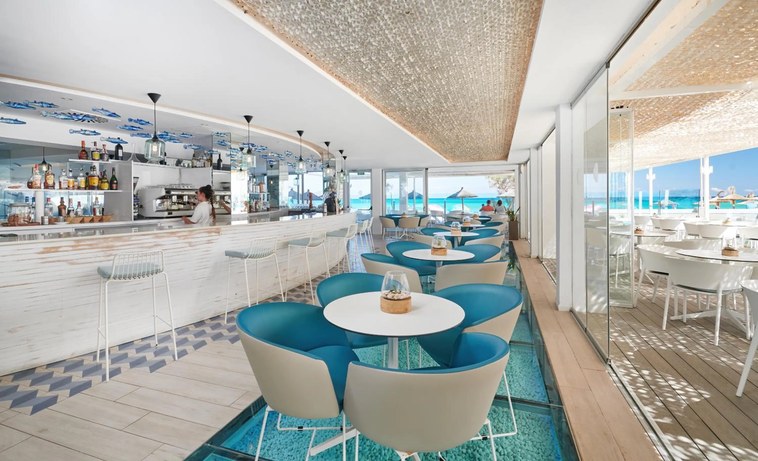 Lounge or bar in The Sea Hotel by Grupotel - Adults Only