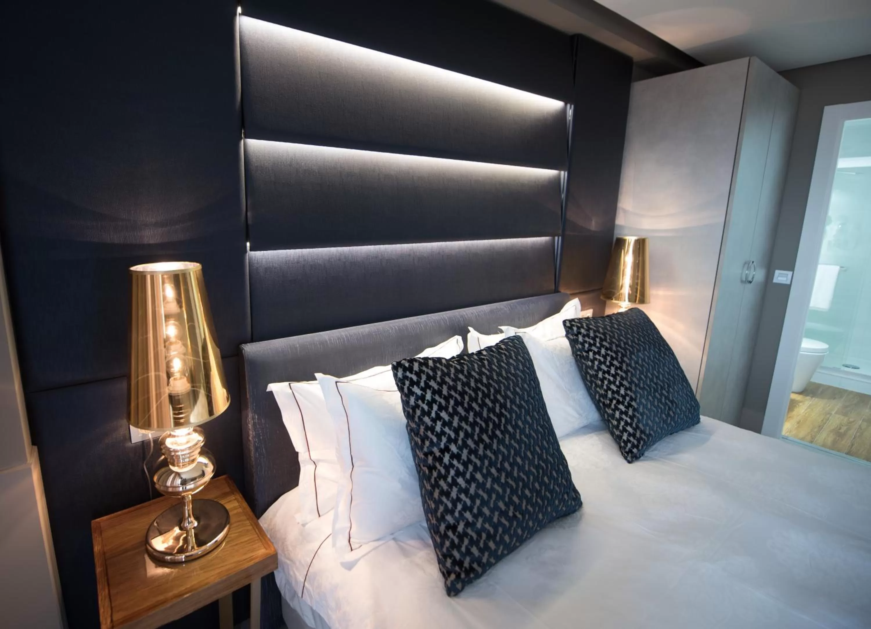 Bed in Hotel Art Santander