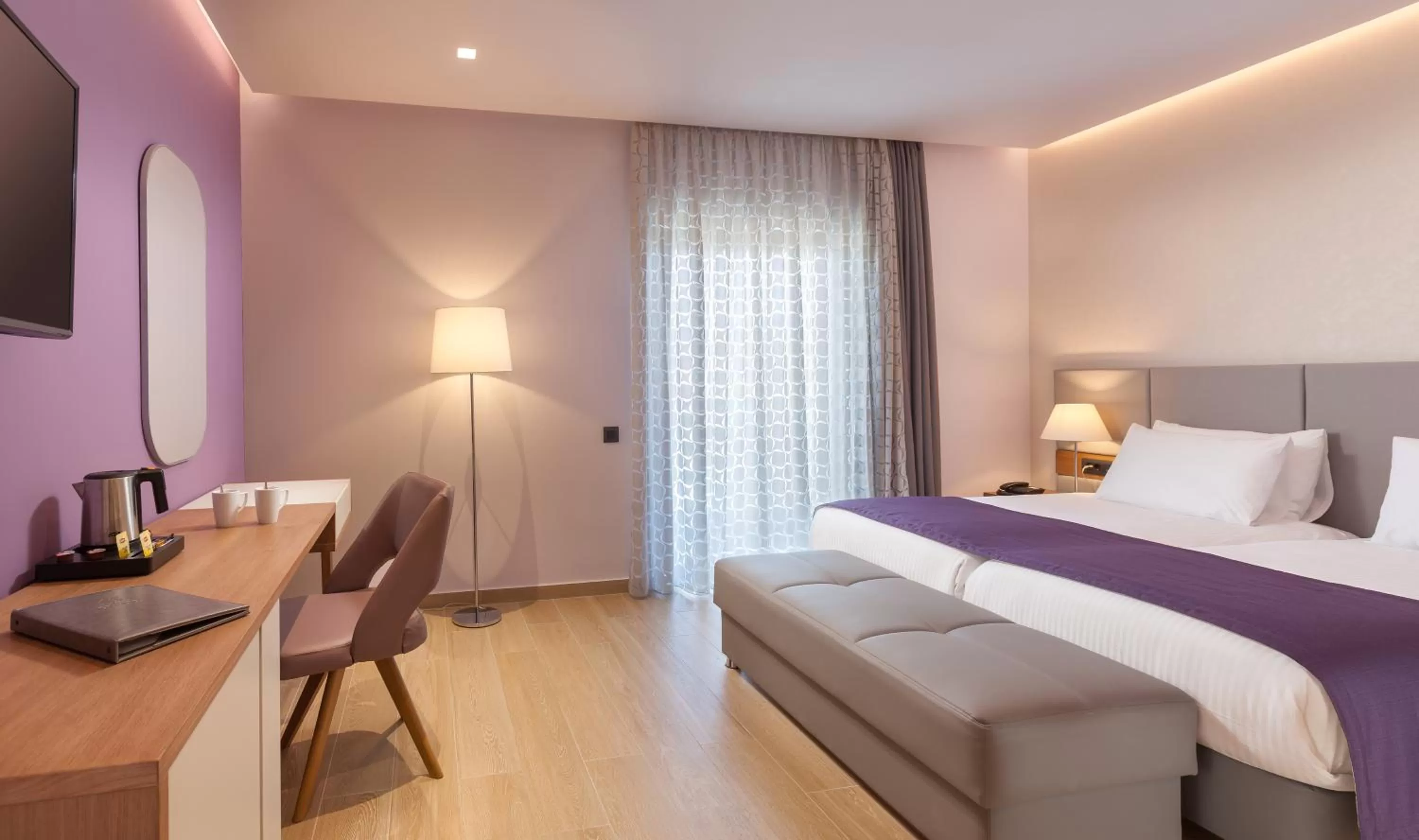 TV and multimedia, Bed in Blue Lagoon City Hotel