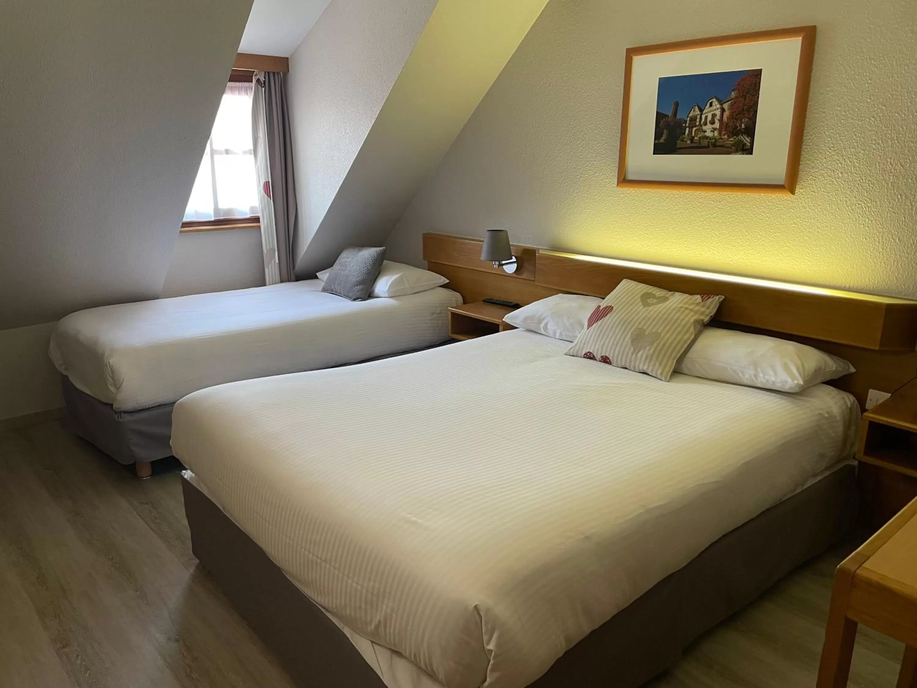Bed in Hôtel Sainte Odile