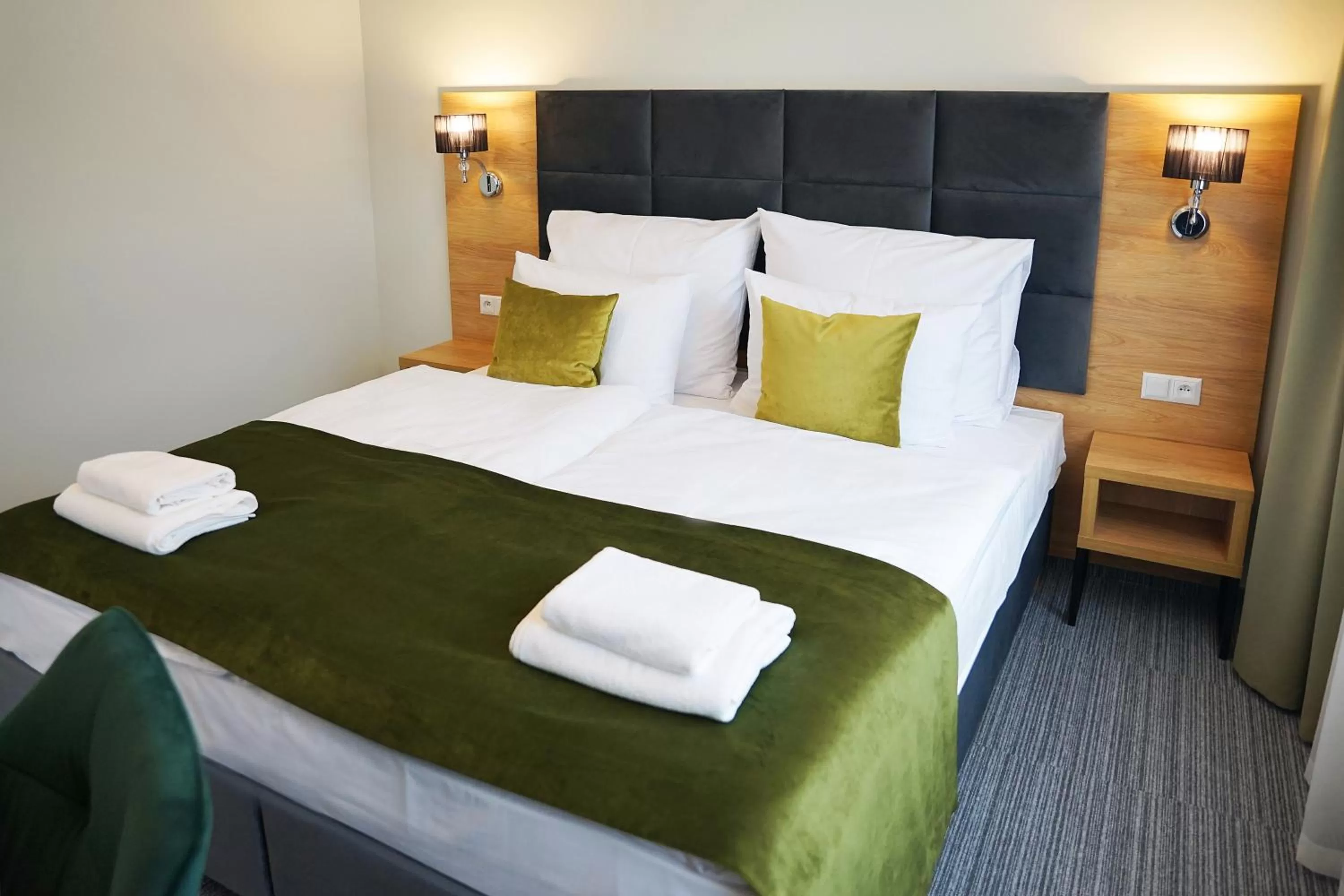 Bed in FACTORY RESORT wellness & spa