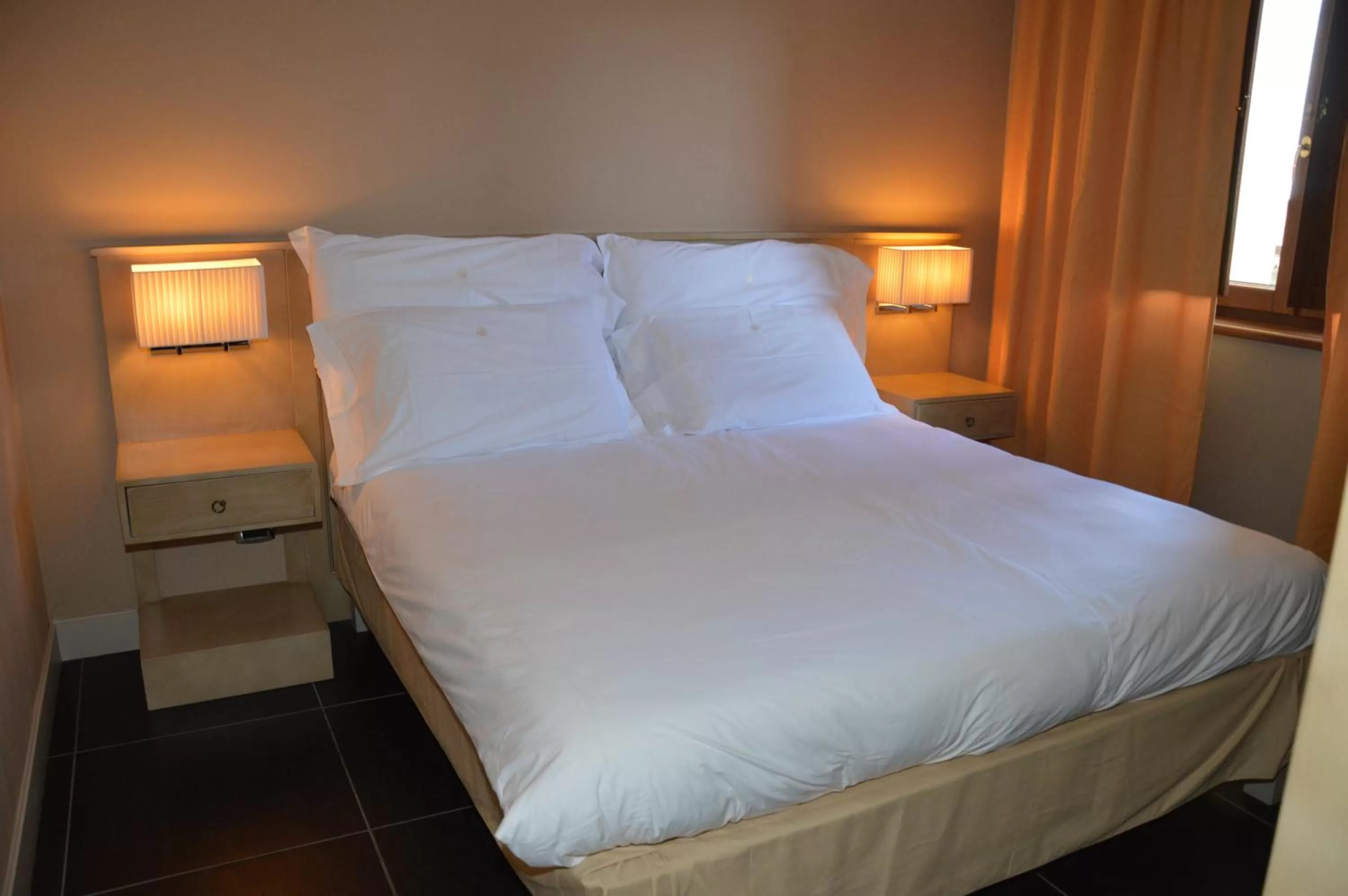 Bed in Roccamonfina Palace Hotel