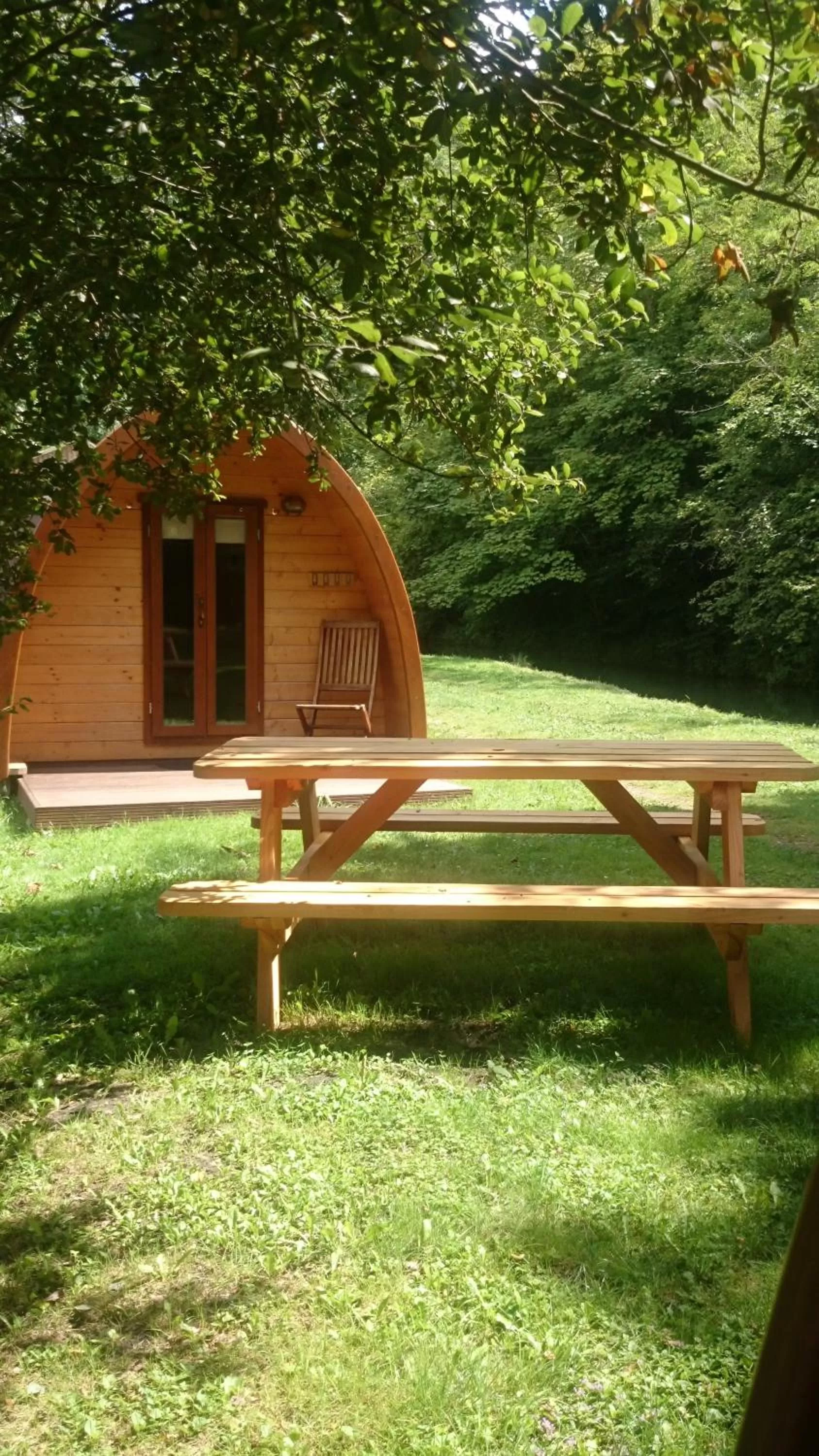 Garden in B&B Le Danica