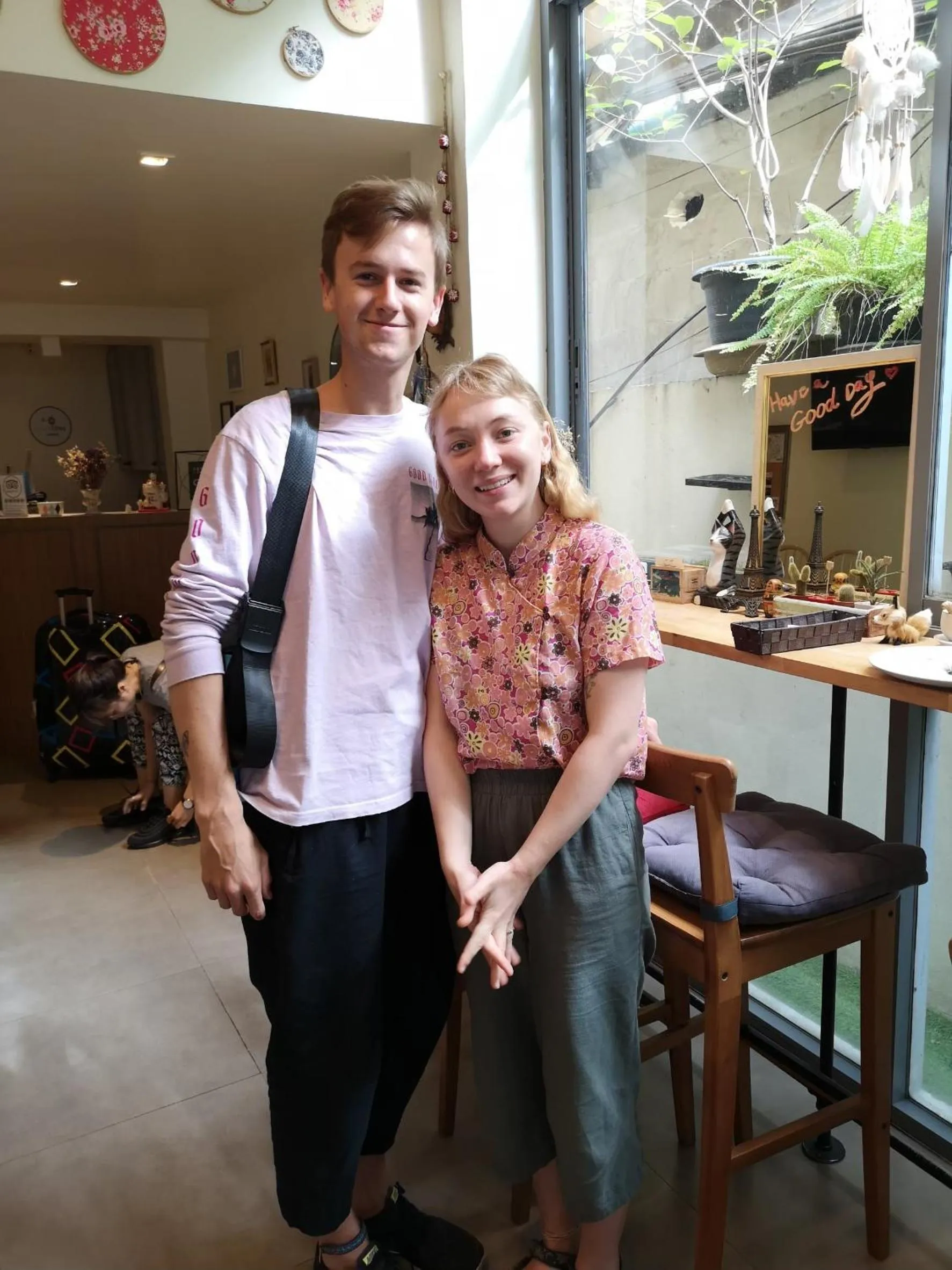 People in Good Day Hostel