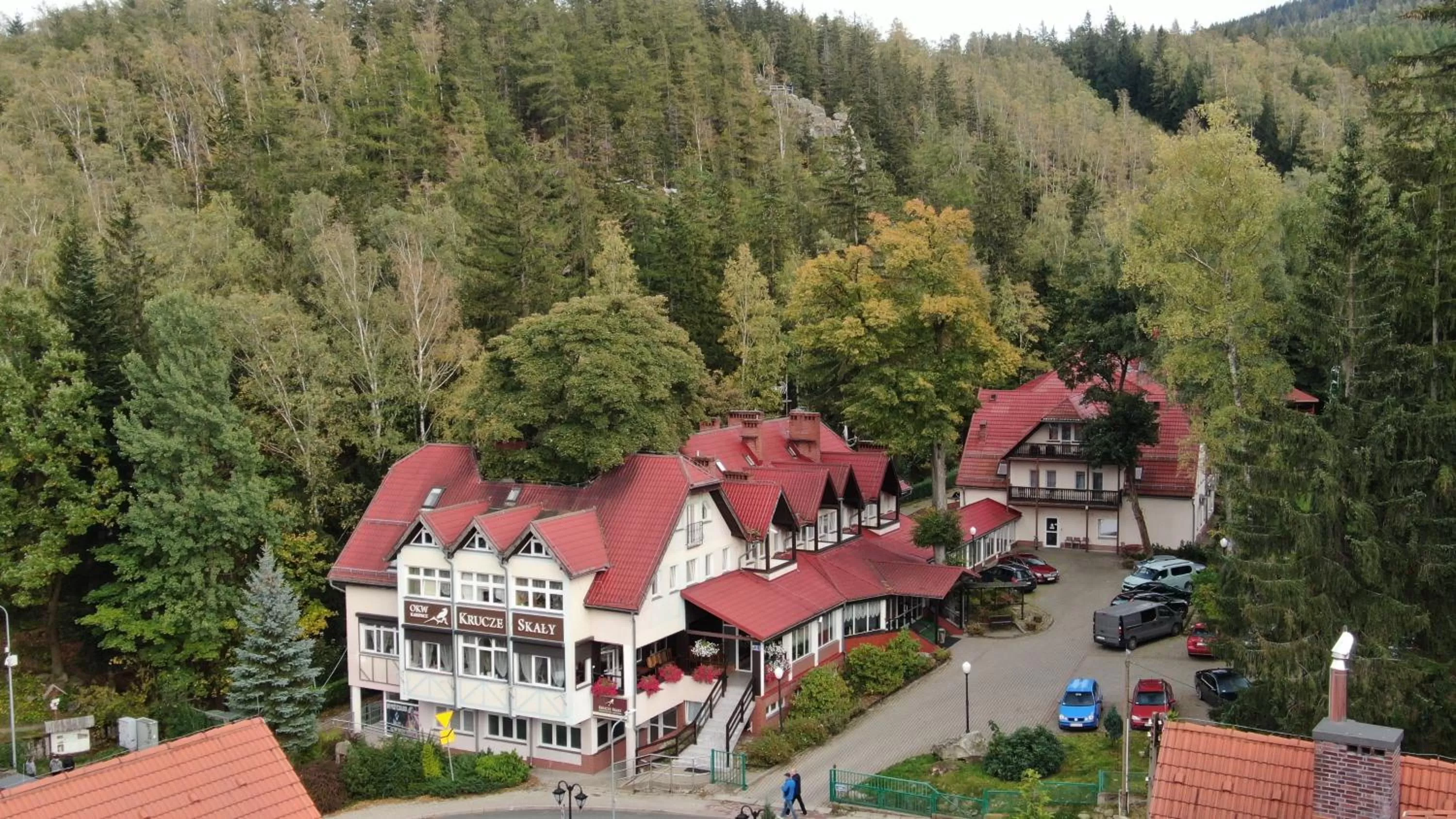 Off site, Bird's-eye View in Ośrodek Konferencyjno-Wypoczynkowy "Krucze Skały" w Karpaczu