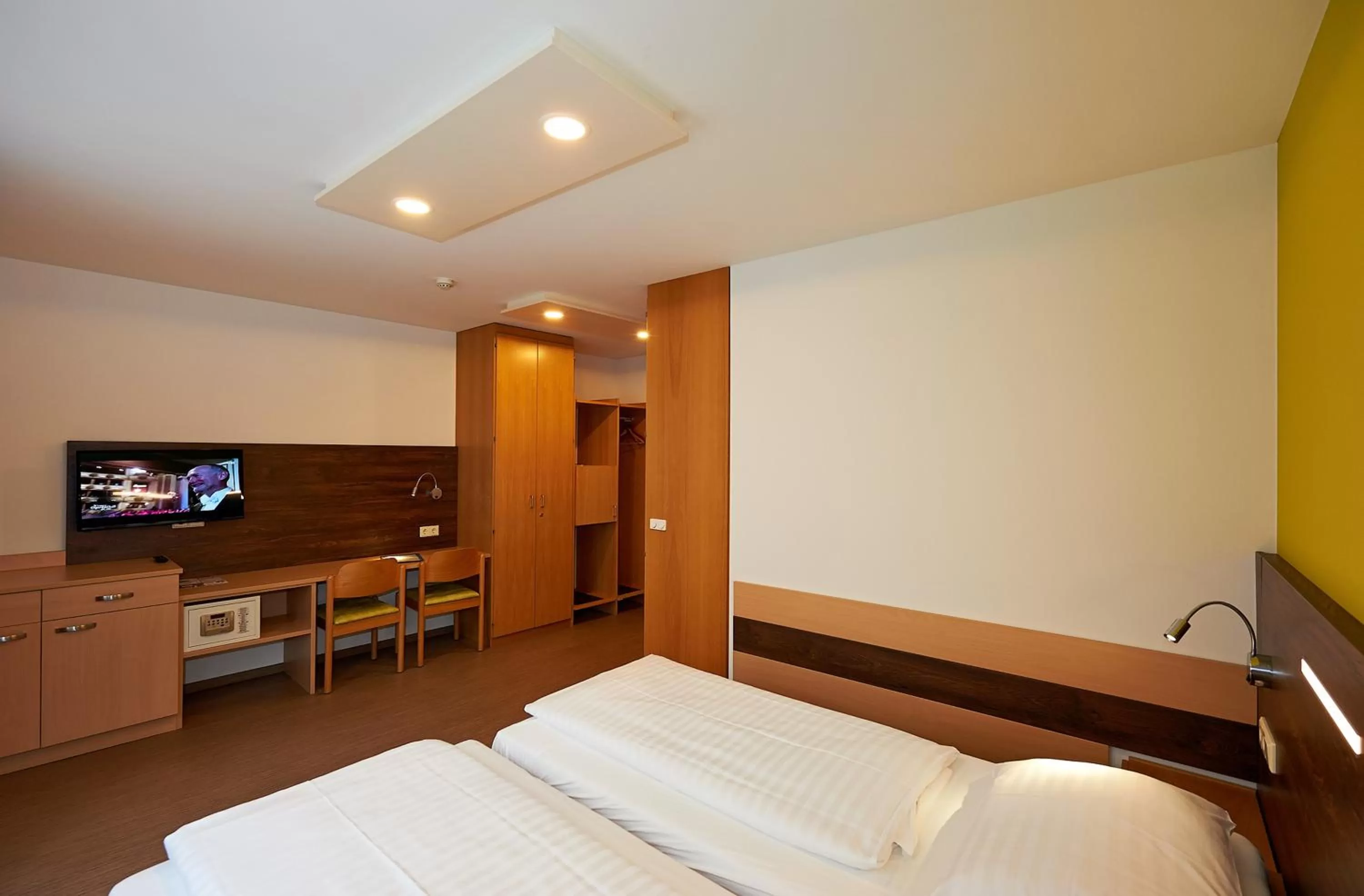 Photo of the whole room, Bed in Hotel Kolping Wien Zentral