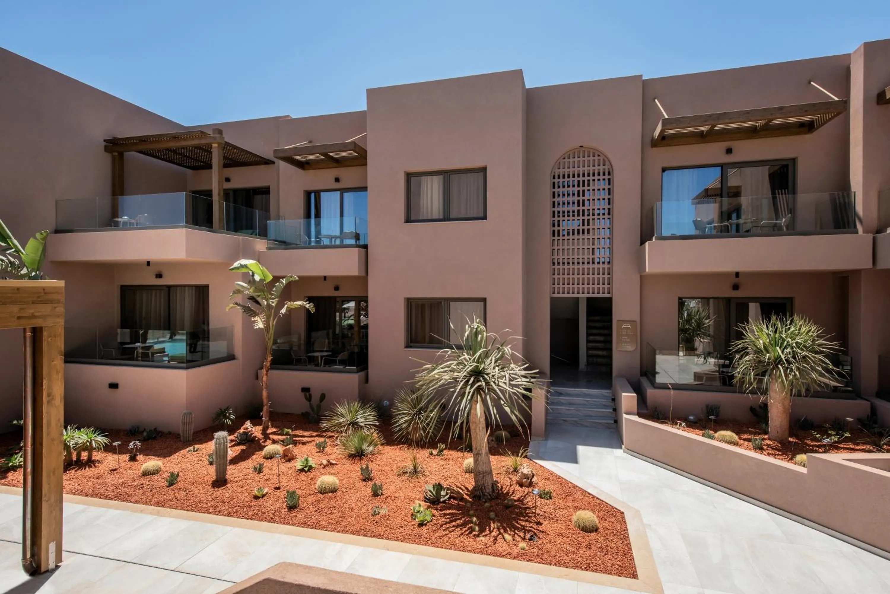 Property building in Paralos Venus Suites Adults Only