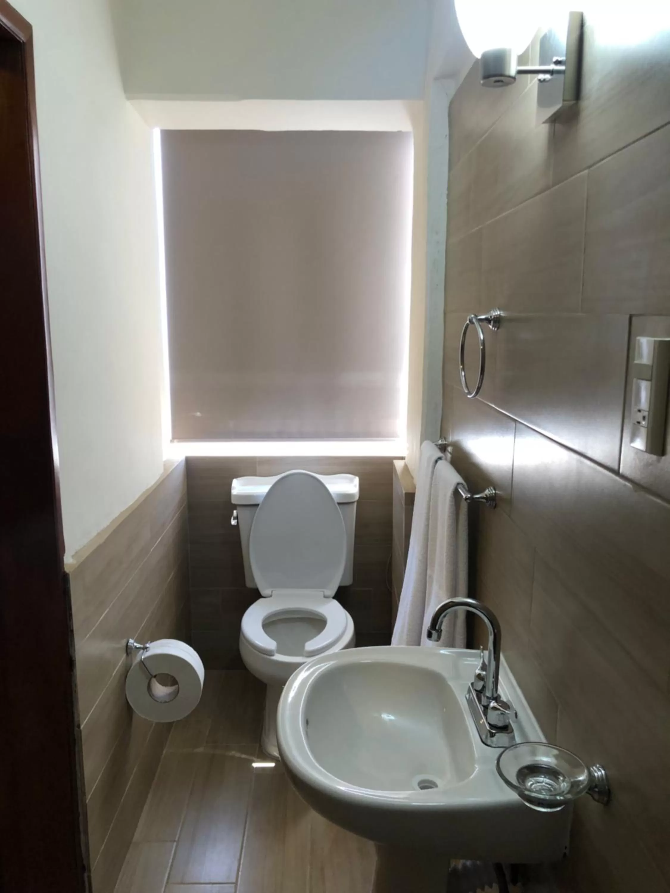 Bathroom in Hotel Lorena