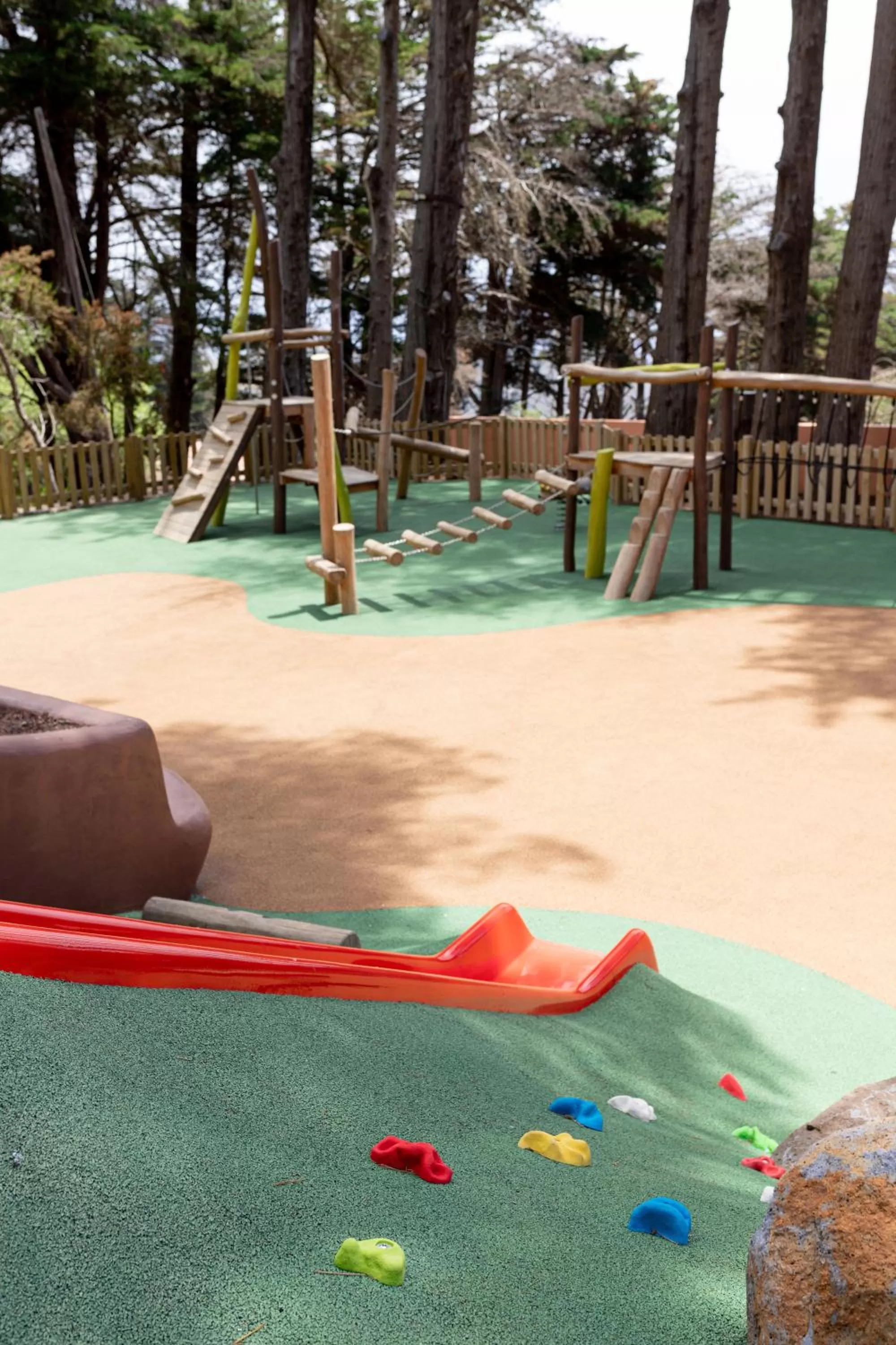 Children play ground in Hotel Rural Ohana