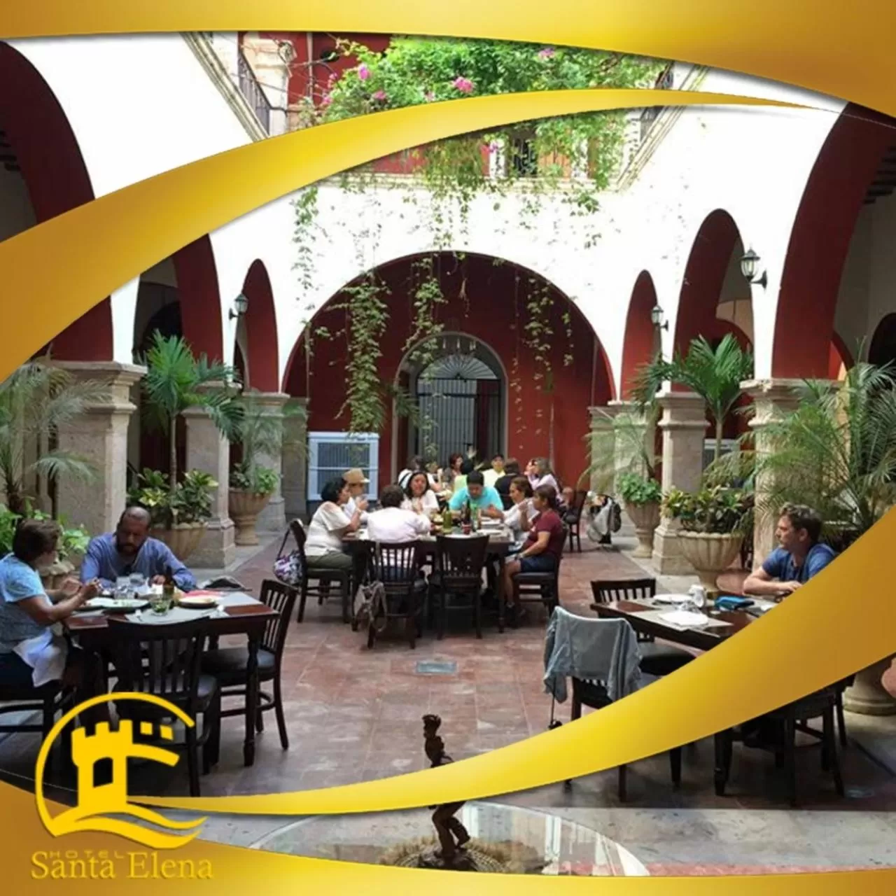 Restaurant/places to eat in Hotel Santa Elena