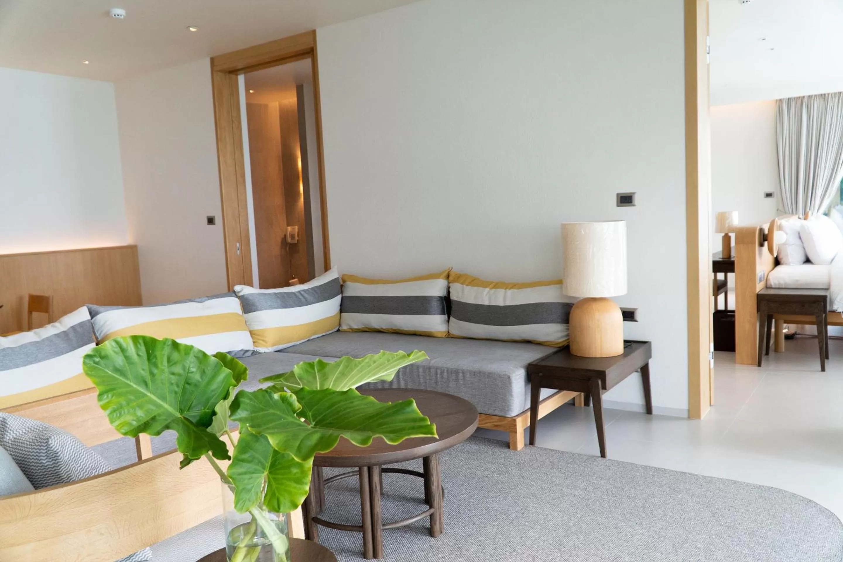 Seating area, Bed in SYLVAN Koh Chang