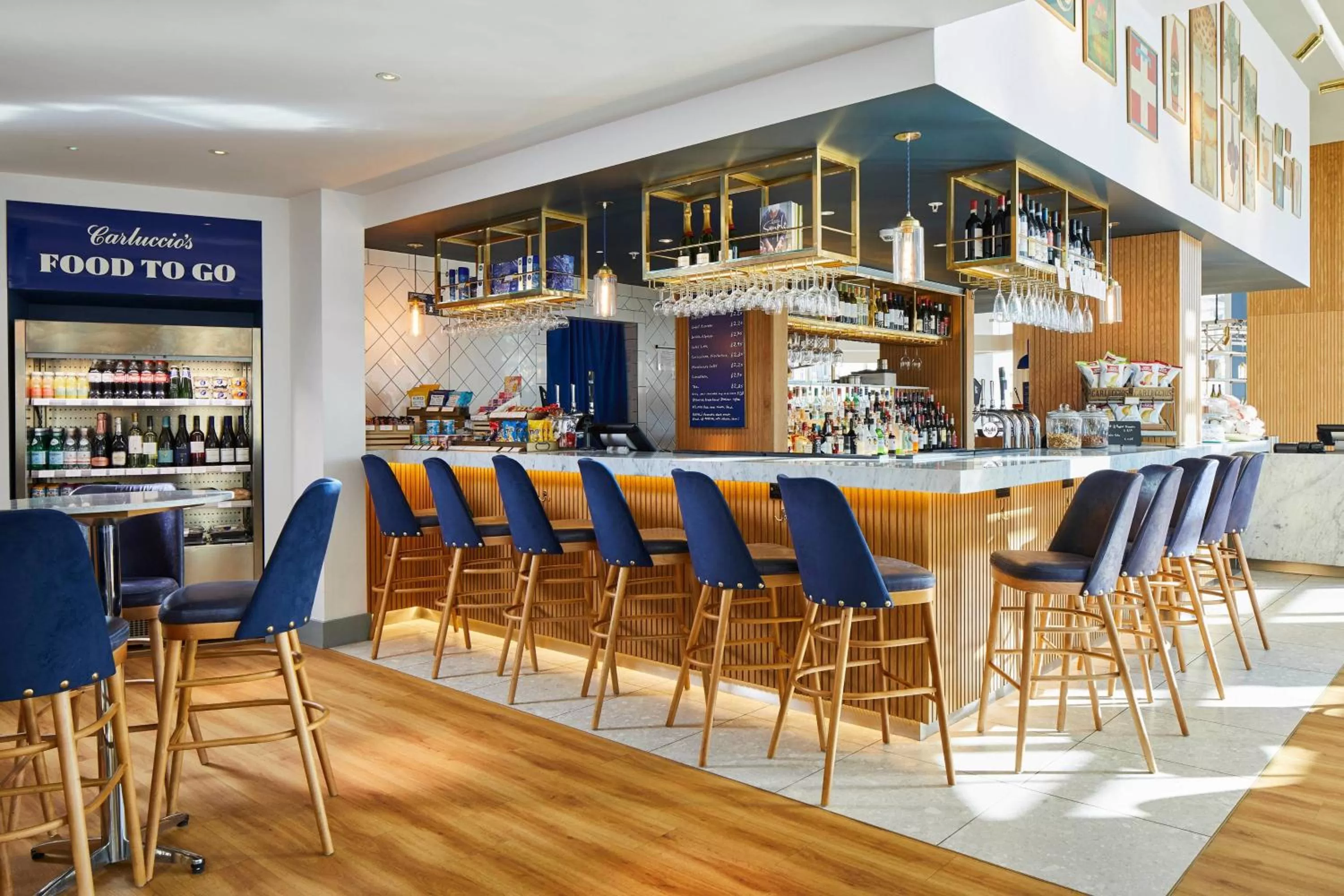 Restaurant/places to eat in London Marriott Maida Vale