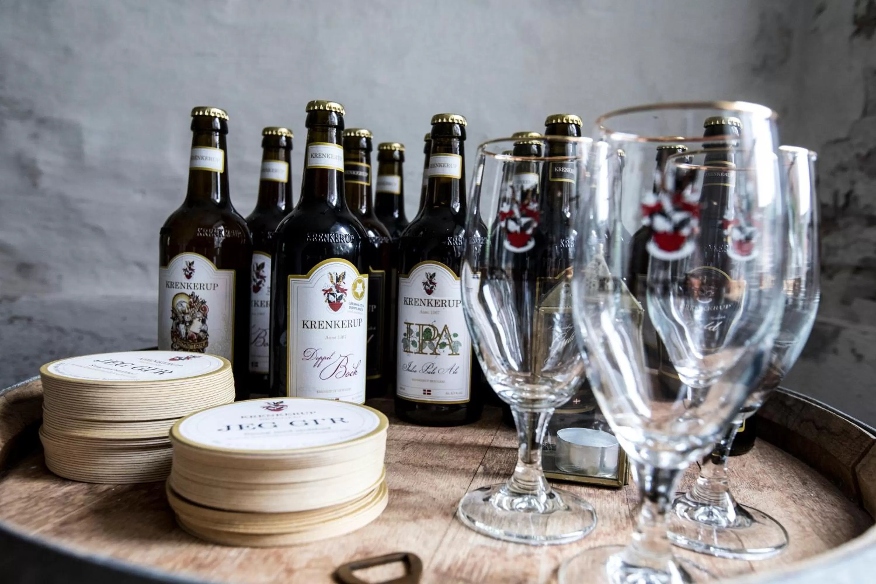 Lounge or bar in Ny Kirstineberg Gods Bed & Breakfast