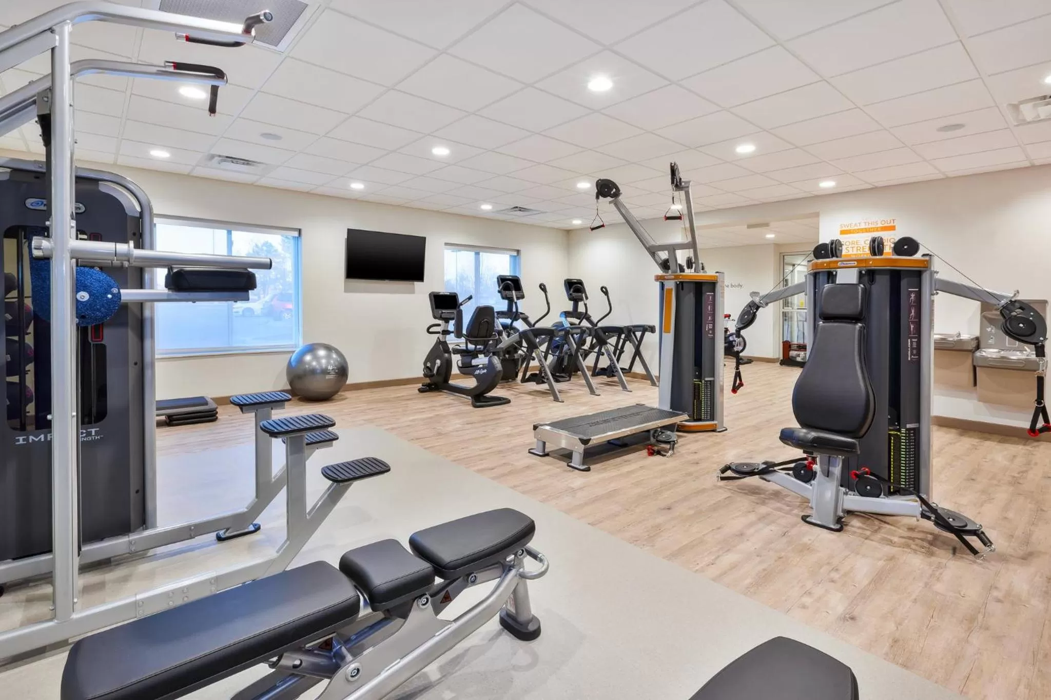 Fitness centre/facilities in EVEN Hotel Manchester Airport by IHG