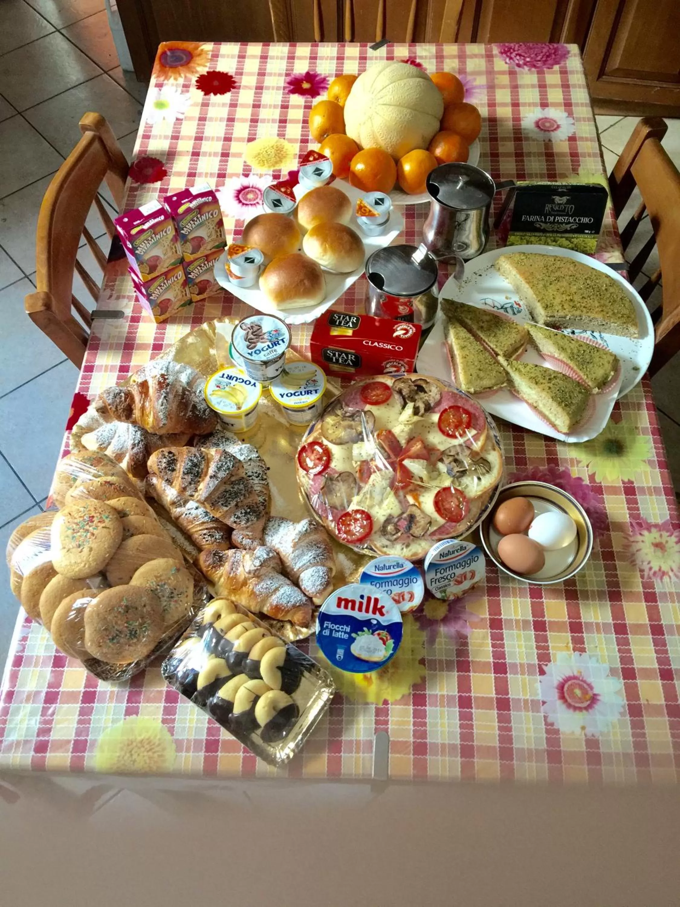 Dining area in B&B Da Rosa