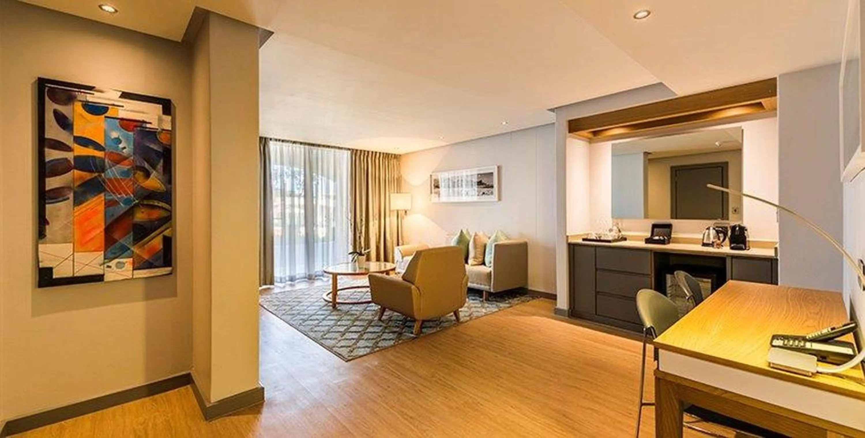 Coffee/tea facilities in Krystal Beach Hotel