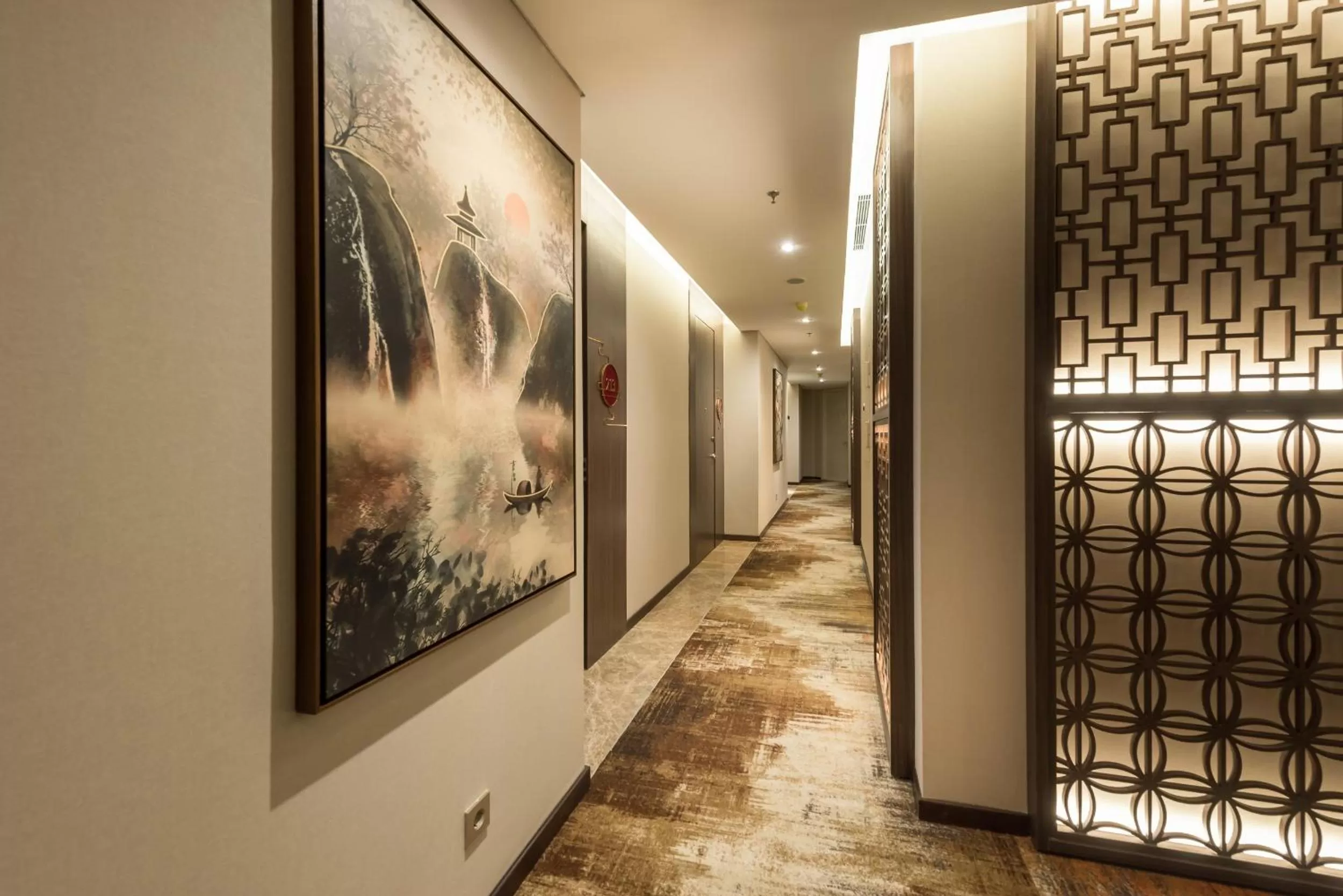 Decorative detail in Ashley Tang Menteng Jakarta