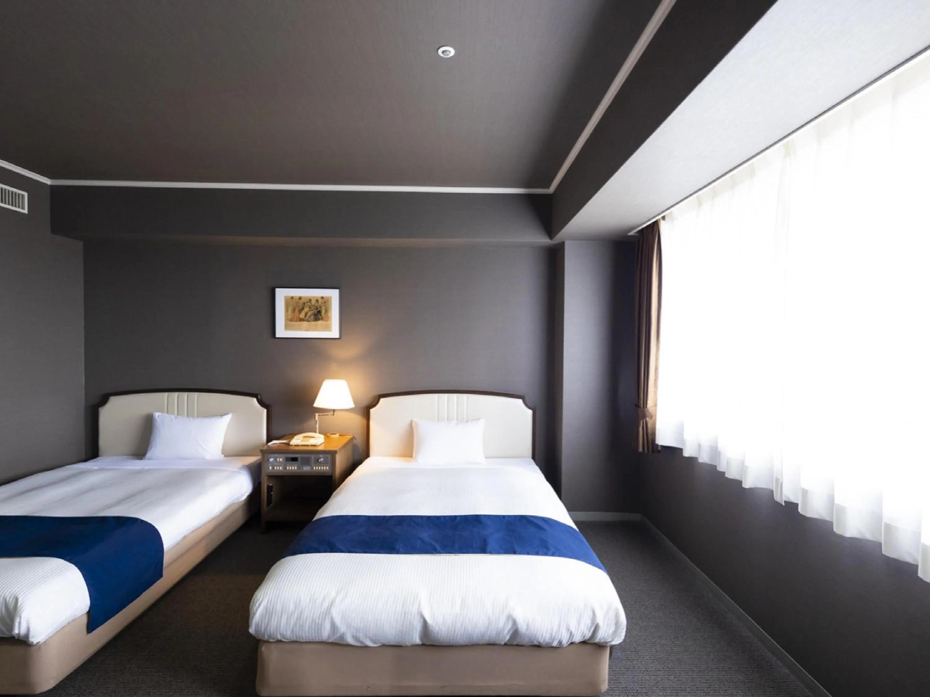 Photo of the whole room, Bed in Ariston Hotel Kobe