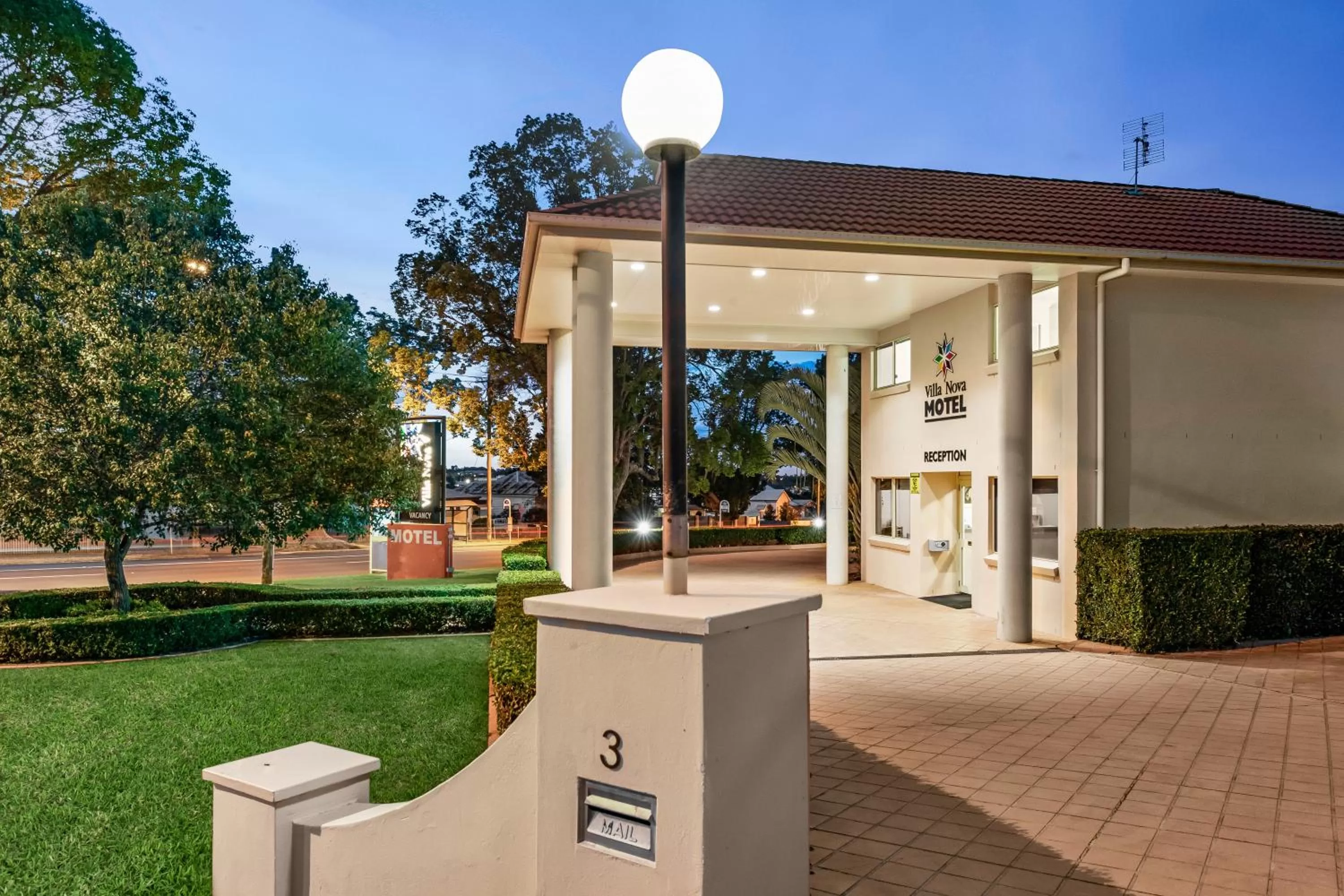 Facade/entrance in Villa Nova Motel