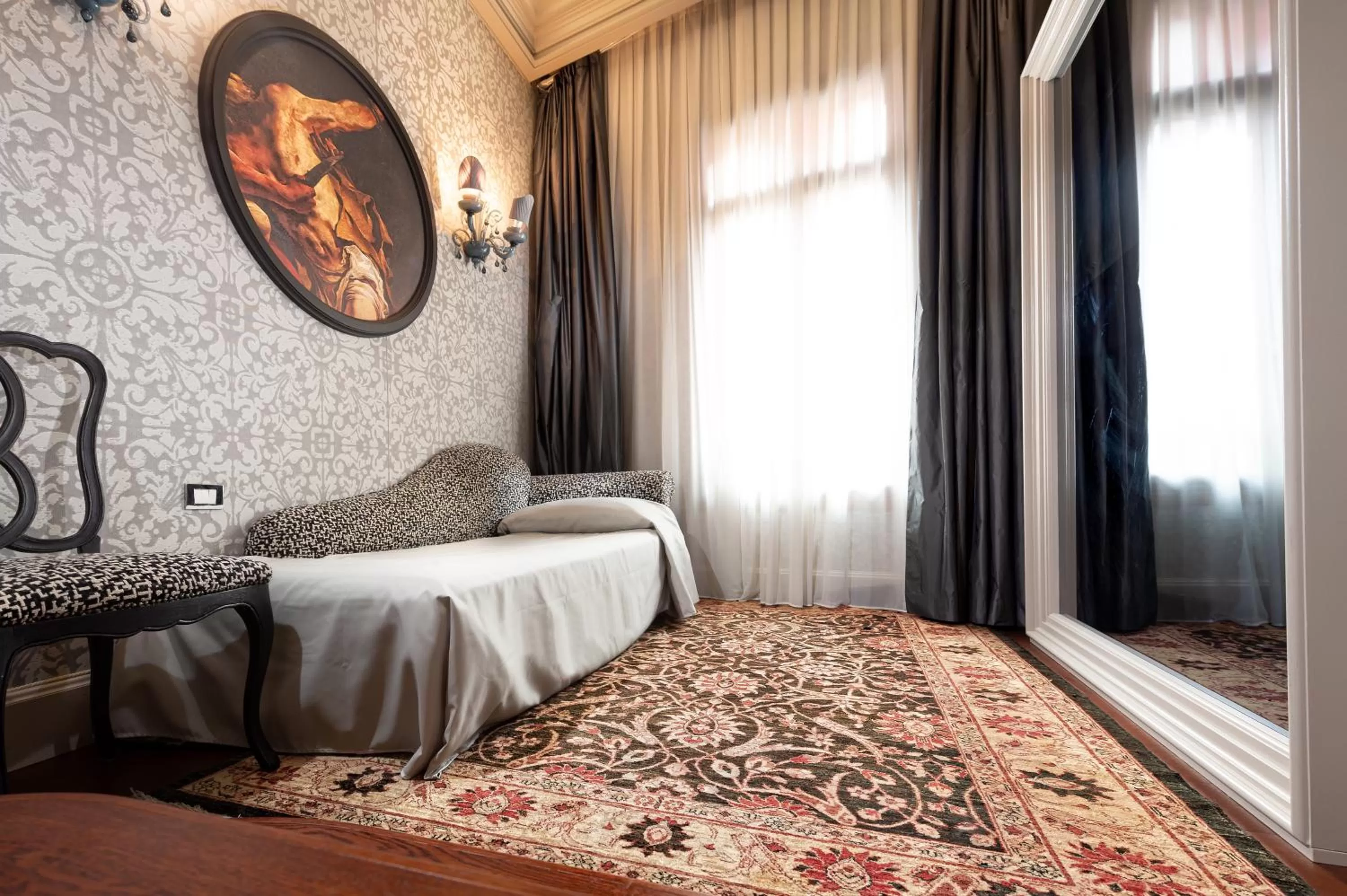 Bed in Hotel Palazzetto Madonna