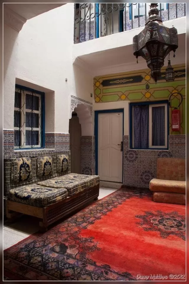 Living room in Hotel Tiout