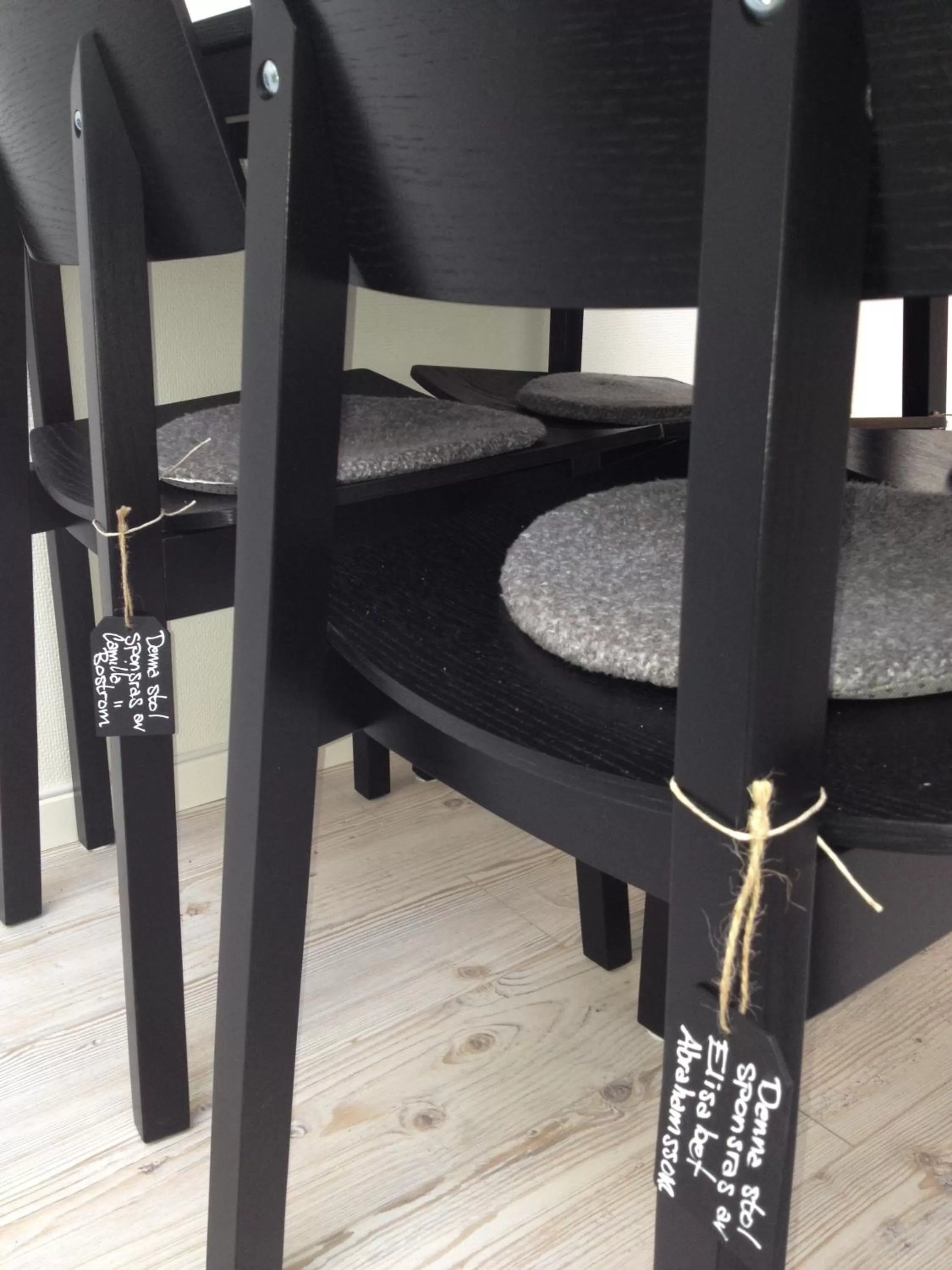 Decorative detail, Bunk Bed in Le Mat B&B Åkersberga