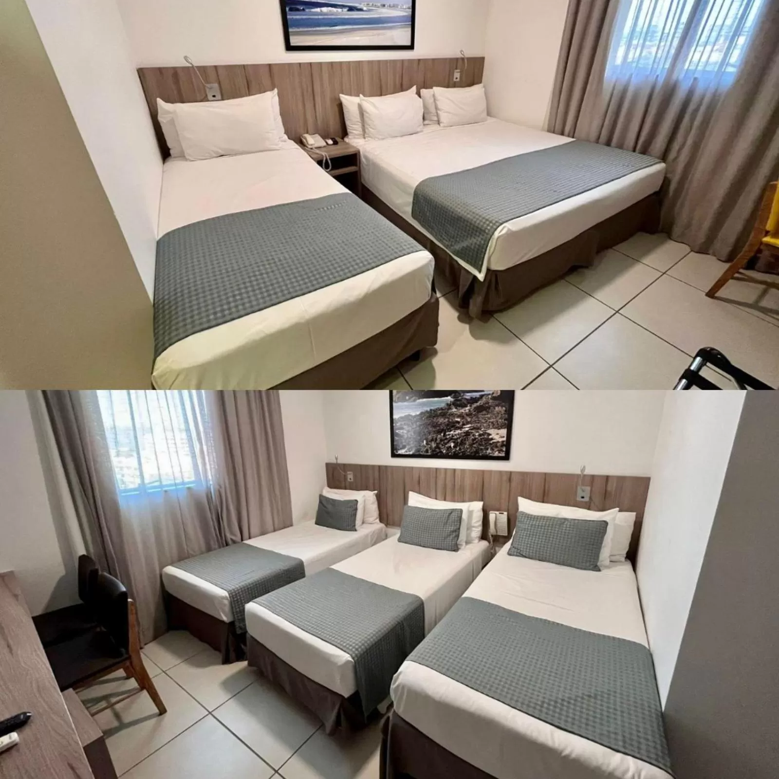 Bed in Oásis Cabo Frio Hotel