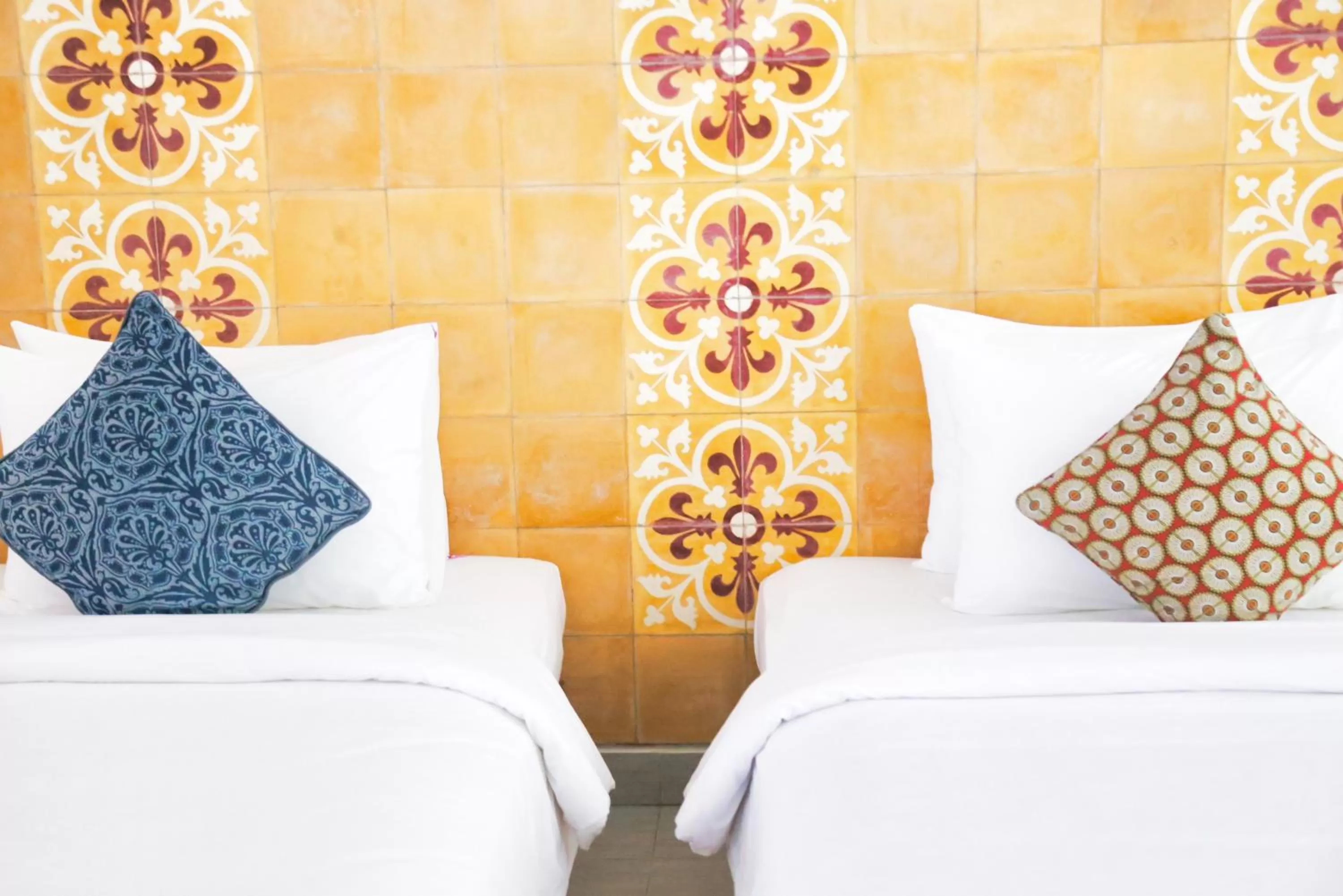 Bed in Naiya Sea Resort