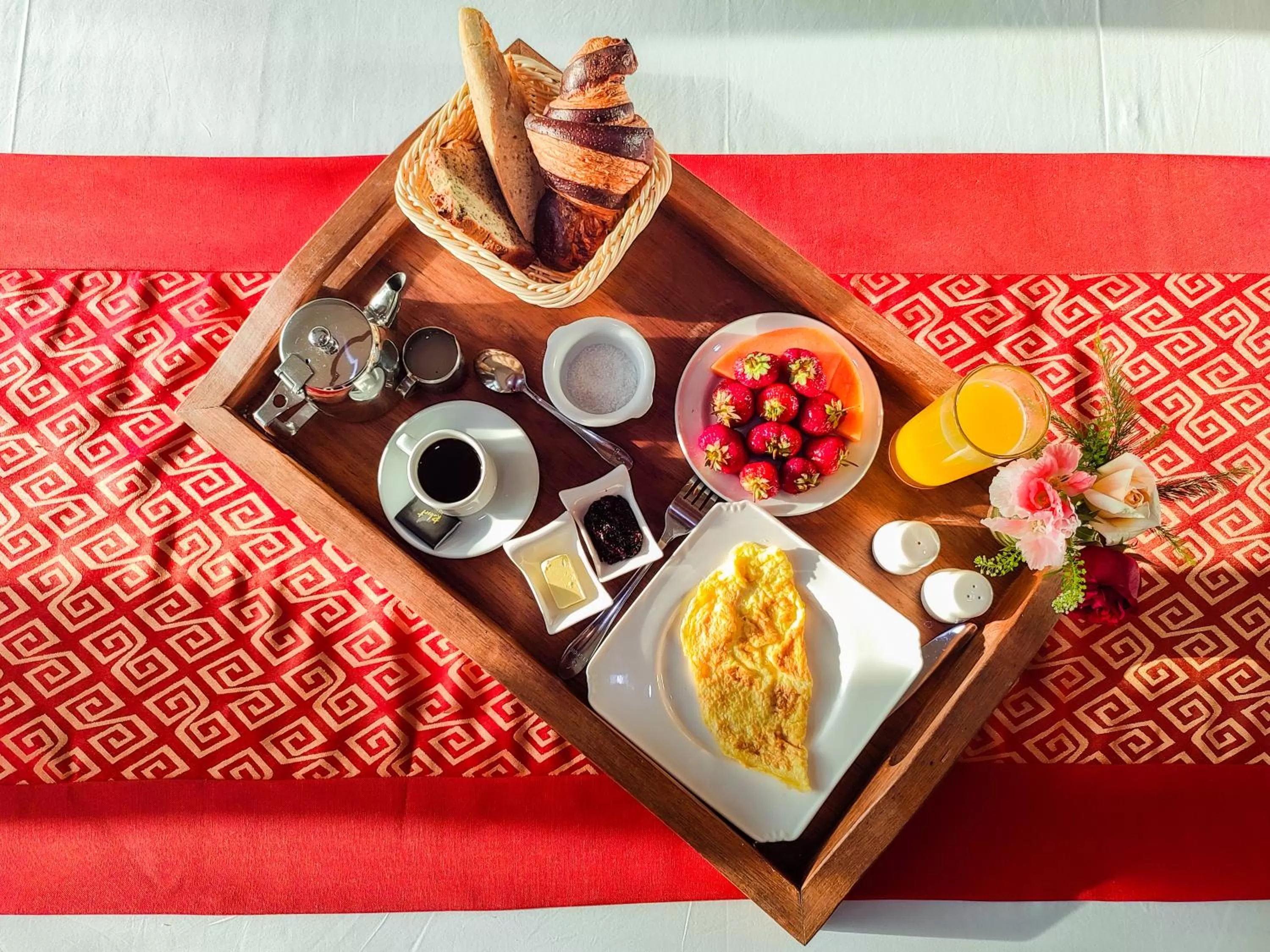 Breakfast in Valiha Hotel Antananarivo