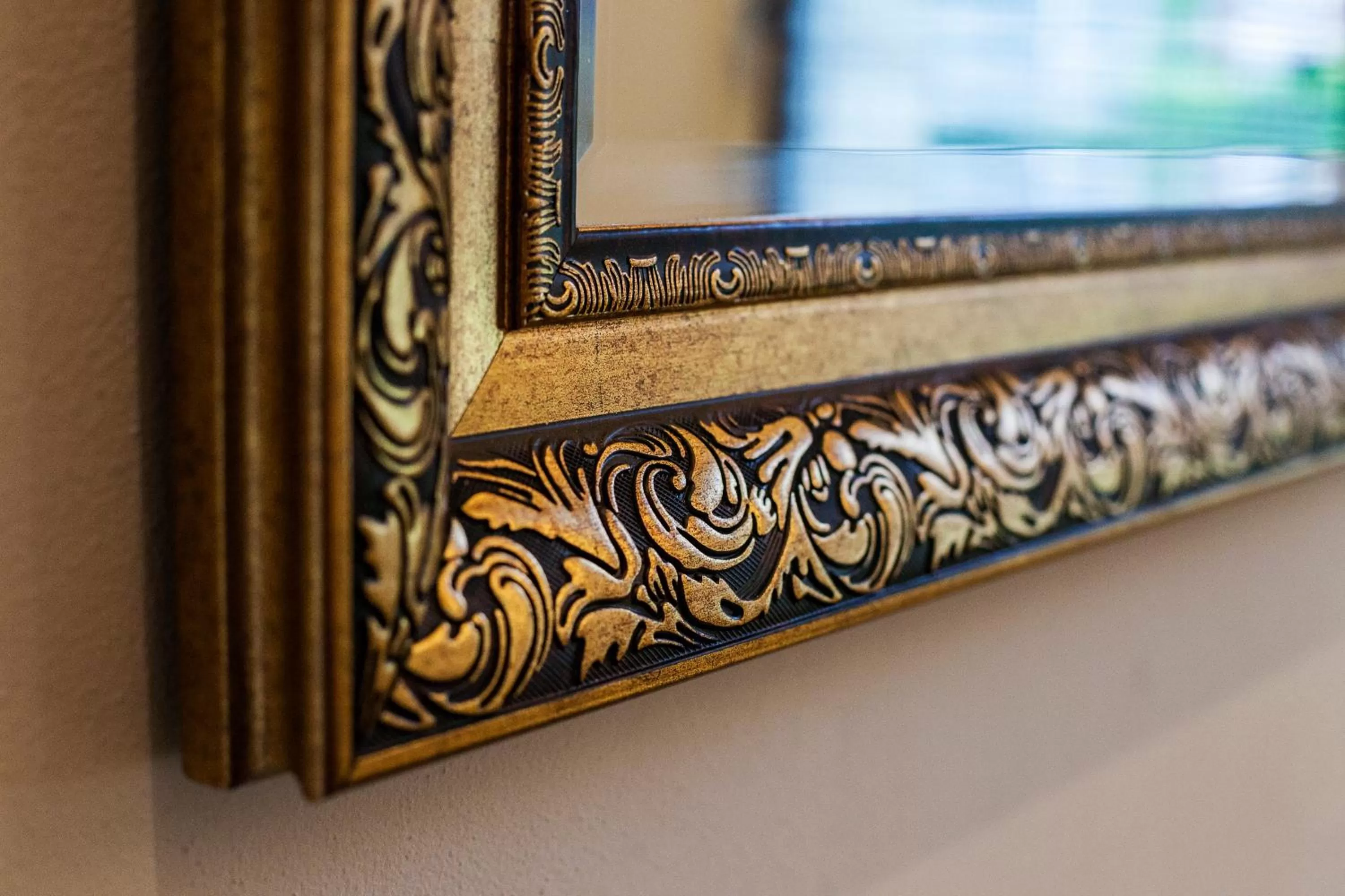 Decorative detail in La Villa Desenzano