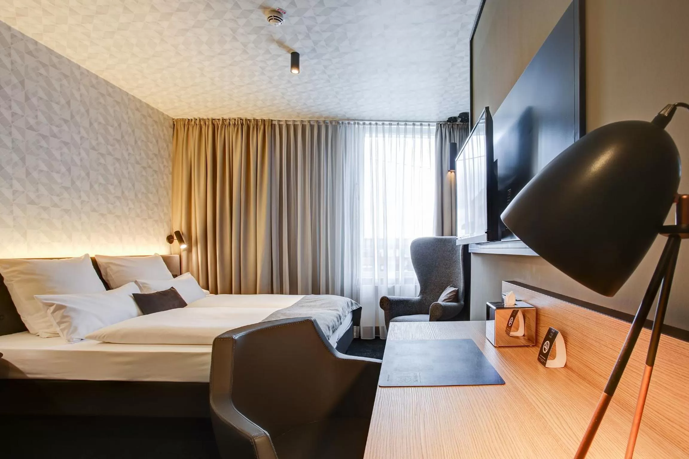 Photo of the whole room, Bed in Vienna House Easy by Wyndham Dortmund City