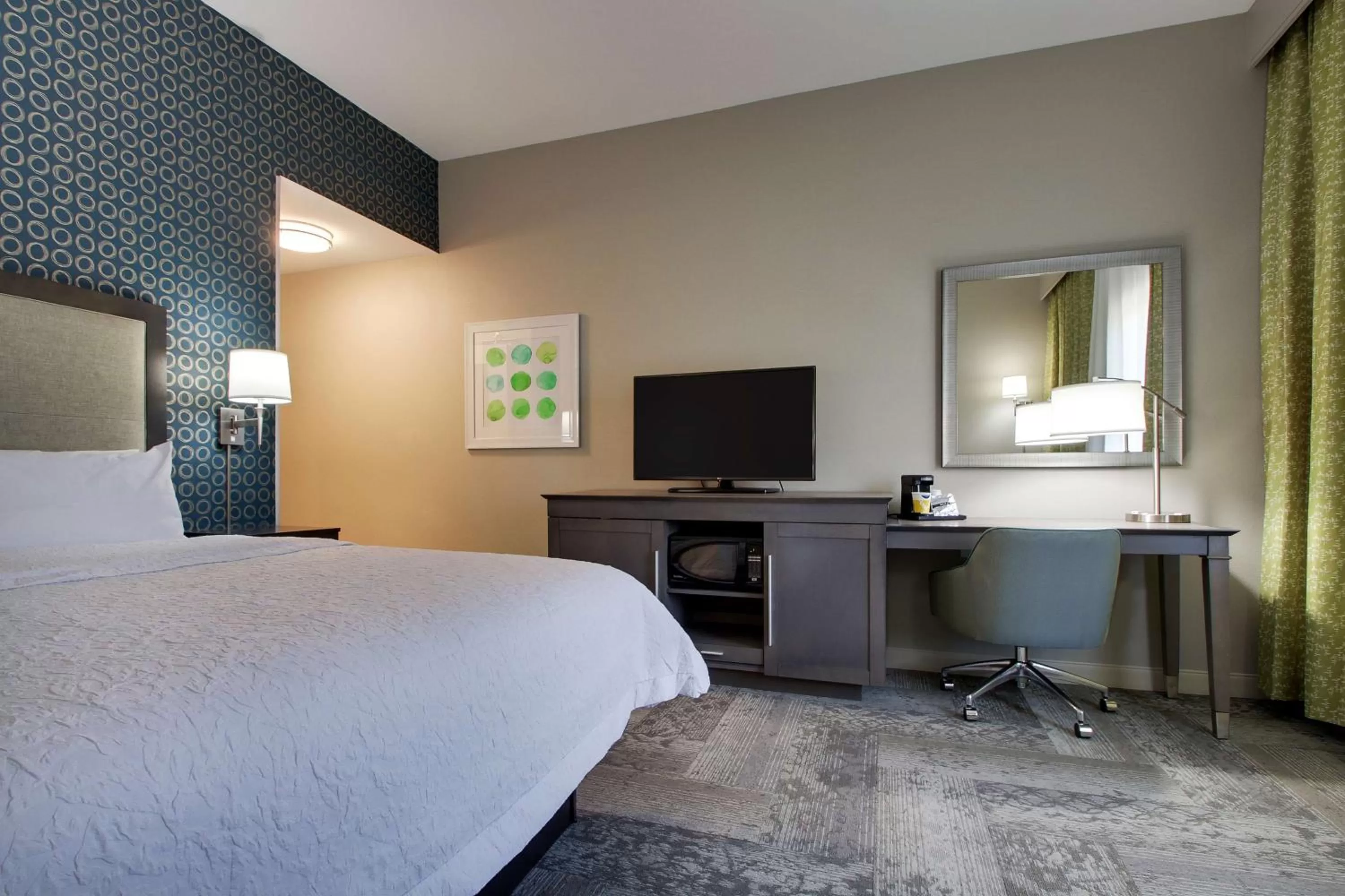 Bedroom, Bed in Hampton Inn & Suites By Hilton Knightdale Raleigh