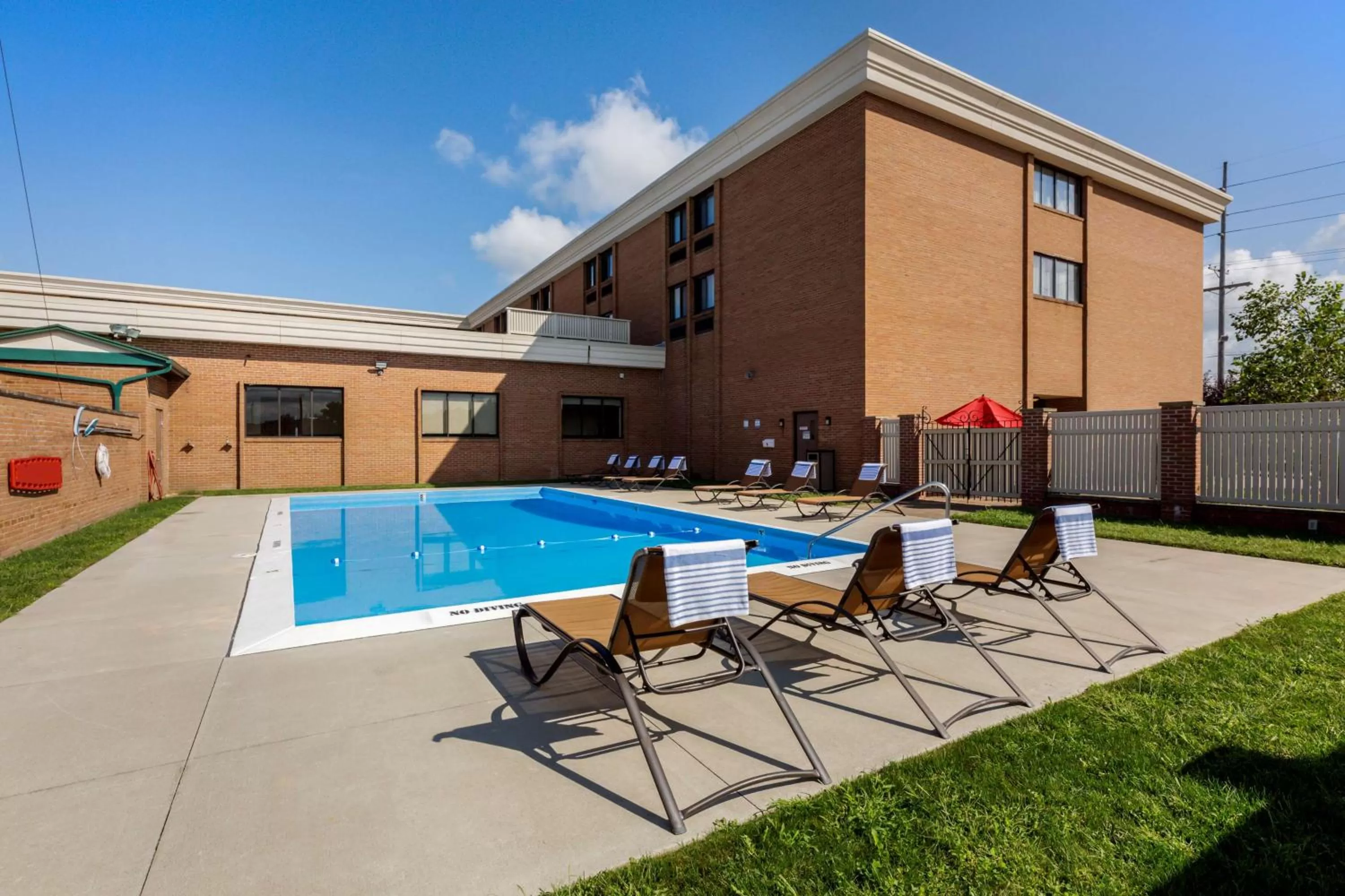 Pool view in Best Western Plus Wooster Hotel & Conference Center